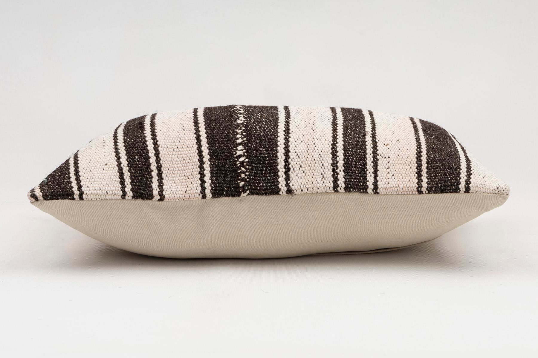 12x20 inches (30x50 cm) Kilim Pillow | KILIM WHOLESALE - Vintage Handmade Pillows - Vintage Handmade Kilim Rugs - It is 100% wool. Artistic and historical rugs. Old handwoven rugs. - Online hand woven rugs and kilim cushions sales. Shipping to a