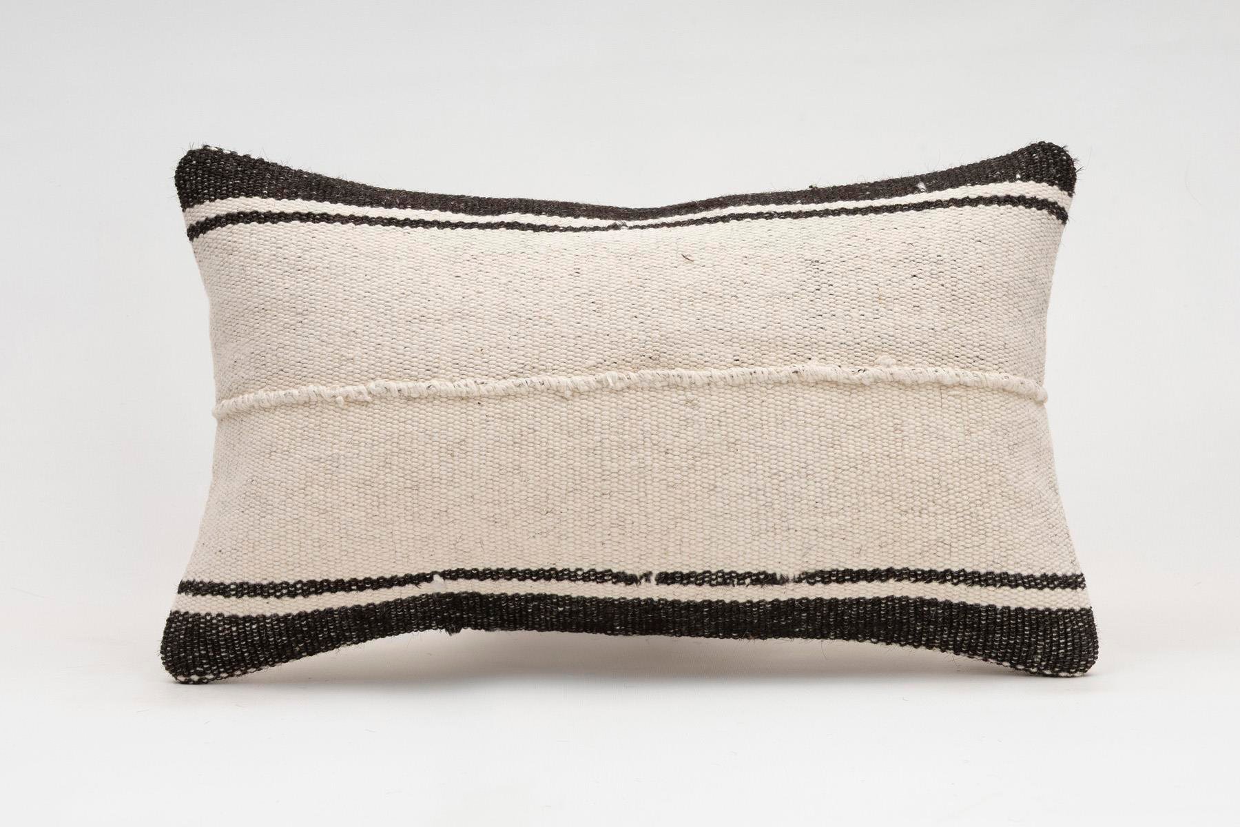 12x20 inches (30x50 cm) Kilim Pillow | KILIM WHOLESALE - Vintage Handmade Pillows - Vintage Handmade Kilim Rugs - It is 100% wool. Artistic and historical rugs. Old handwoven rugs. - Online hand woven rugs and kilim cushions sales. Shipping to a