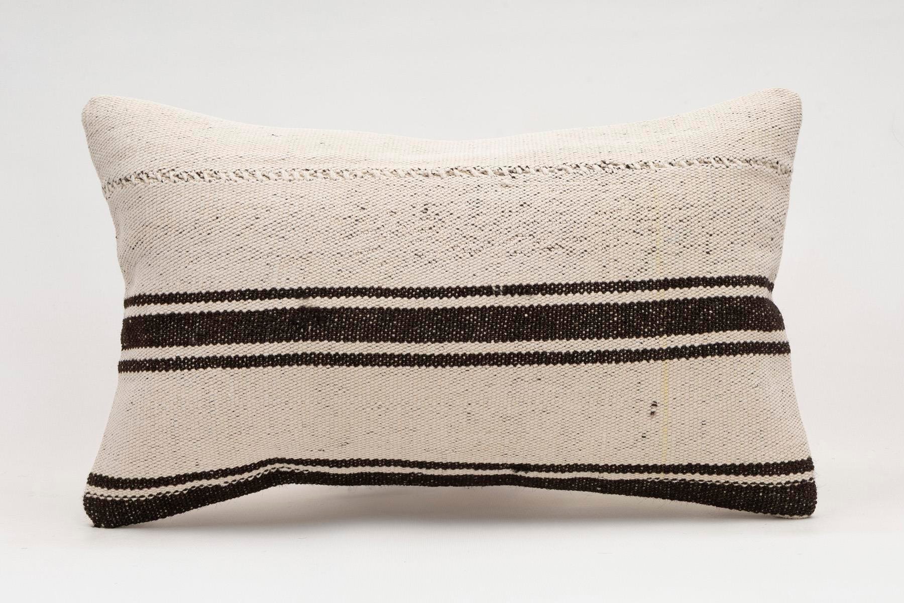 12x20 inches (30x50 cm) Kilim Pillow | KILIM WHOLESALE - Vintage Handmade Pillows - Vintage Handmade Kilim Rugs - It is 100% wool. Artistic and historical rugs. Old handwoven rugs. - Online hand woven rugs and kilim cushions sales. Shipping to a