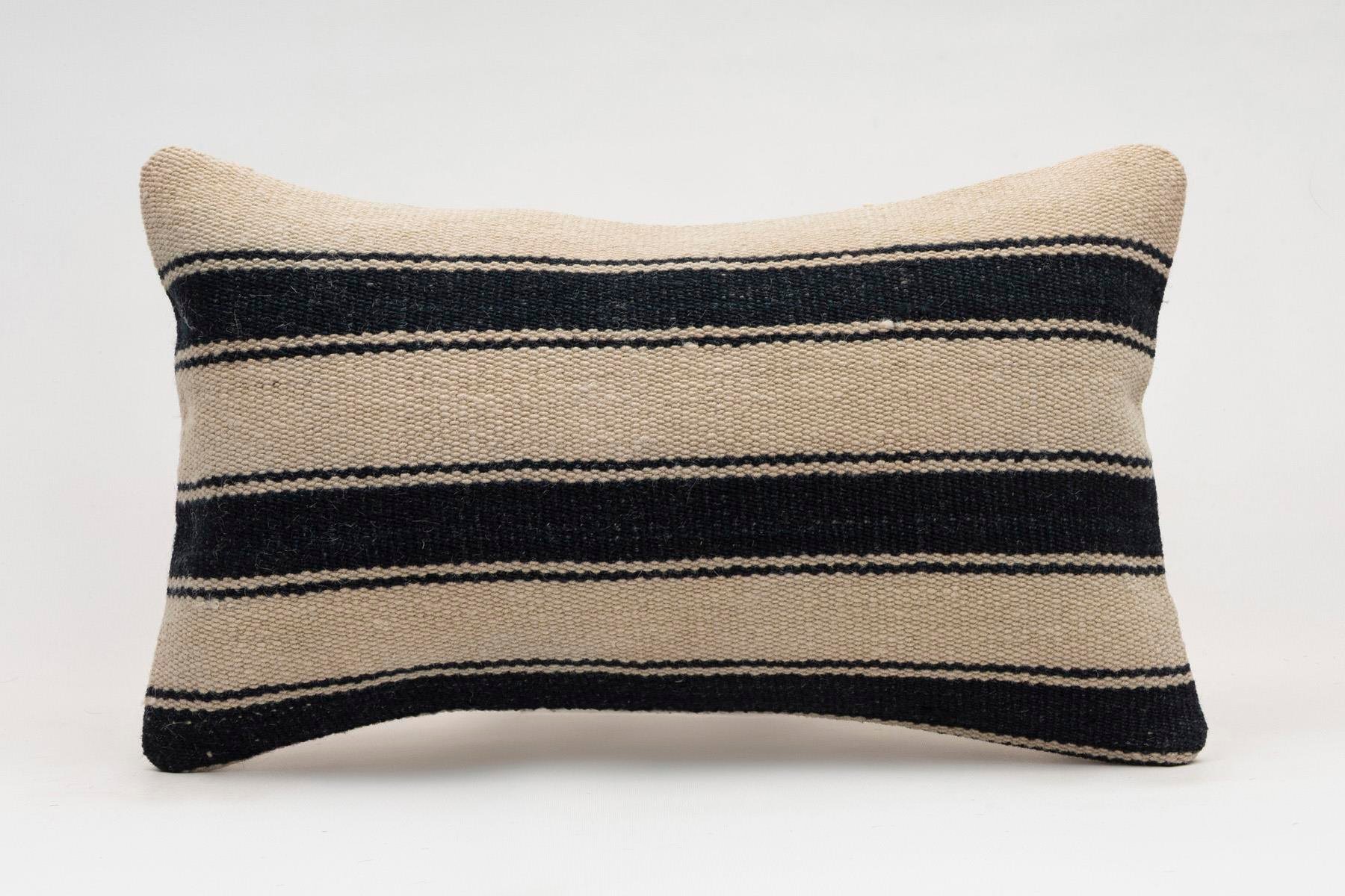 12x20 inches (30x50 cm) Kilim Pillow | KILIM WHOLESALE - Vintage Handmade Pillows - Vintage Handmade Kilim Rugs - It is 100% wool. Artistic and historical rugs. Old handwoven rugs. - Online hand woven rugs and kilim cushions sales. Shipping to a