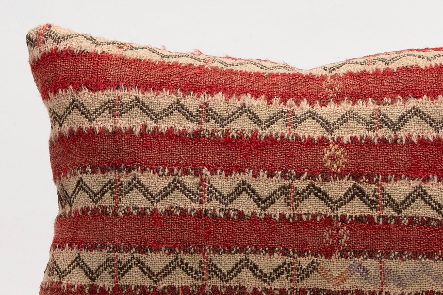 12x20 inches (30x50 cm) Kilim Pillow | KILIM WHOLESALE - Vintage Handmade Pillows - Vintage Handmade Kilim Rugs - It is 100% wool. Artistic and historical rugs. Old handwoven rugs. - Online hand woven rugs and kilim cushions sales. Shipping to a