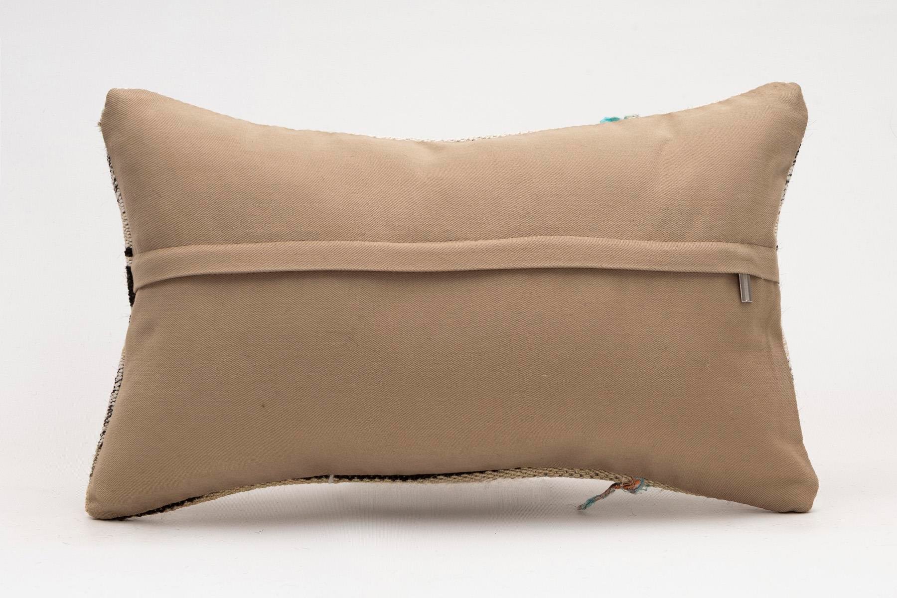 12x20 inches (30x50 cm) Kilim Pillow | KILIM WHOLESALE - Vintage Handmade Pillows - Vintage Handmade Kilim Rugs - It is 100% wool. Artistic and historical rugs. Old handwoven rugs. - Online hand woven rugs and kilim cushions sales. Shipping to a