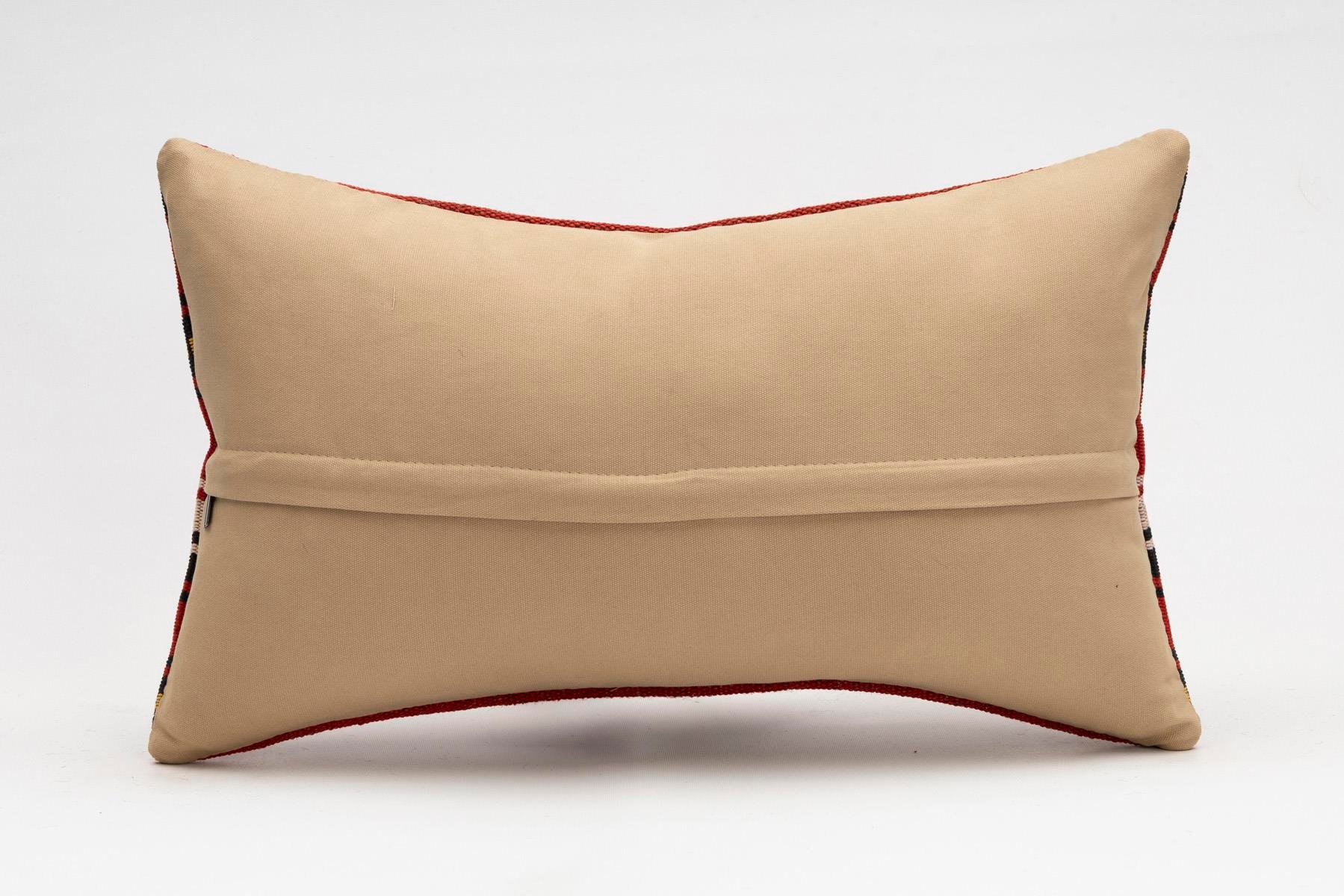 12x20 inches (30x50 cm) Kilim Pillow | KILIM WHOLESALE - Vintage Handmade Pillows - Vintage Handmade Kilim Rugs - It is 100% wool. Artistic and historical rugs. Old handwoven rugs. - Online hand woven rugs and kilim cushions sales. Shipping to a