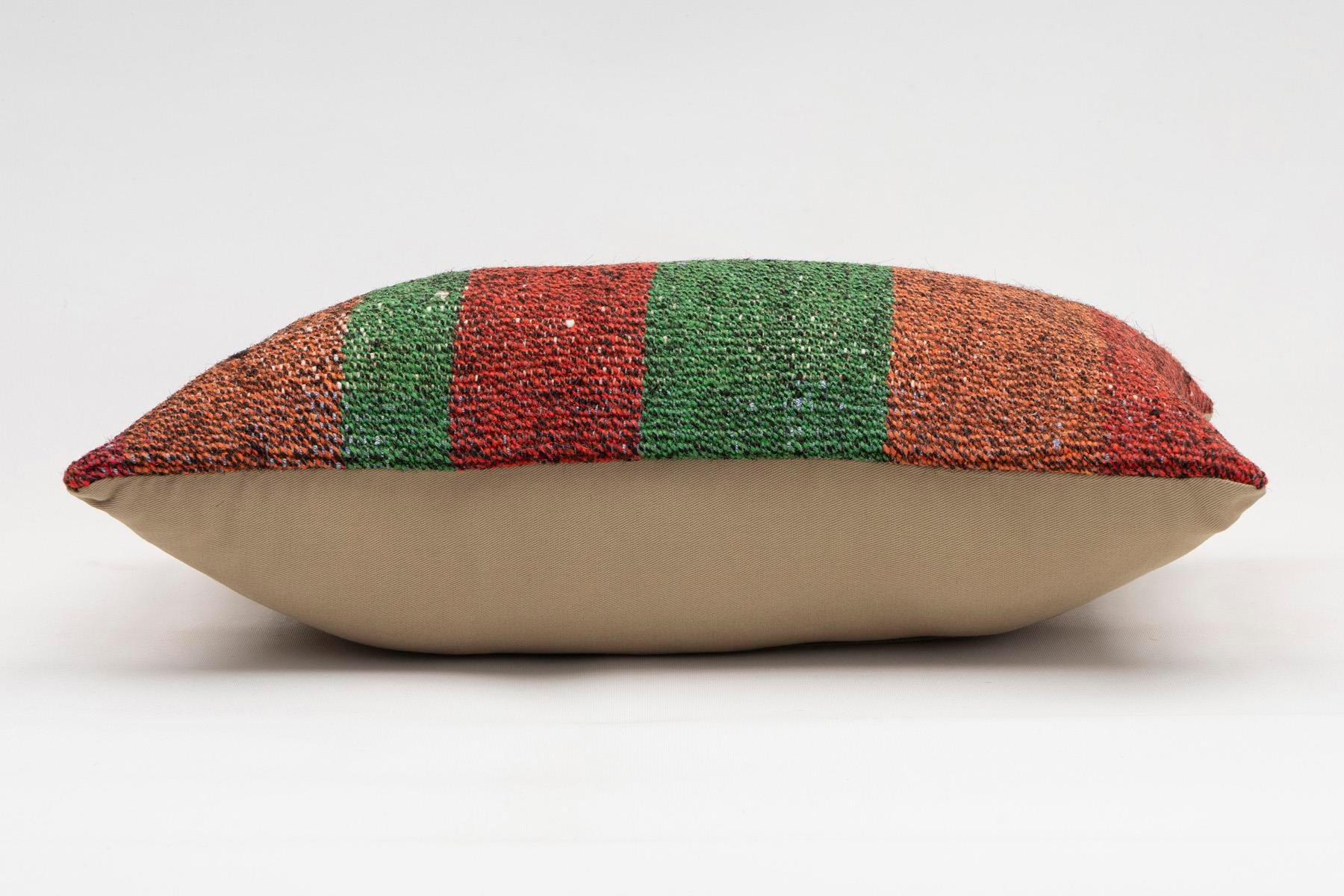 12x20 inches (30x50 cm) Kilim Pillow | KILIM WHOLESALE - Vintage Handmade Pillows - Vintage Handmade Kilim Rugs - It is 100% wool. Artistic and historical rugs. Old handwoven rugs. - Online hand woven rugs and kilim cushions sales. Shipping to a