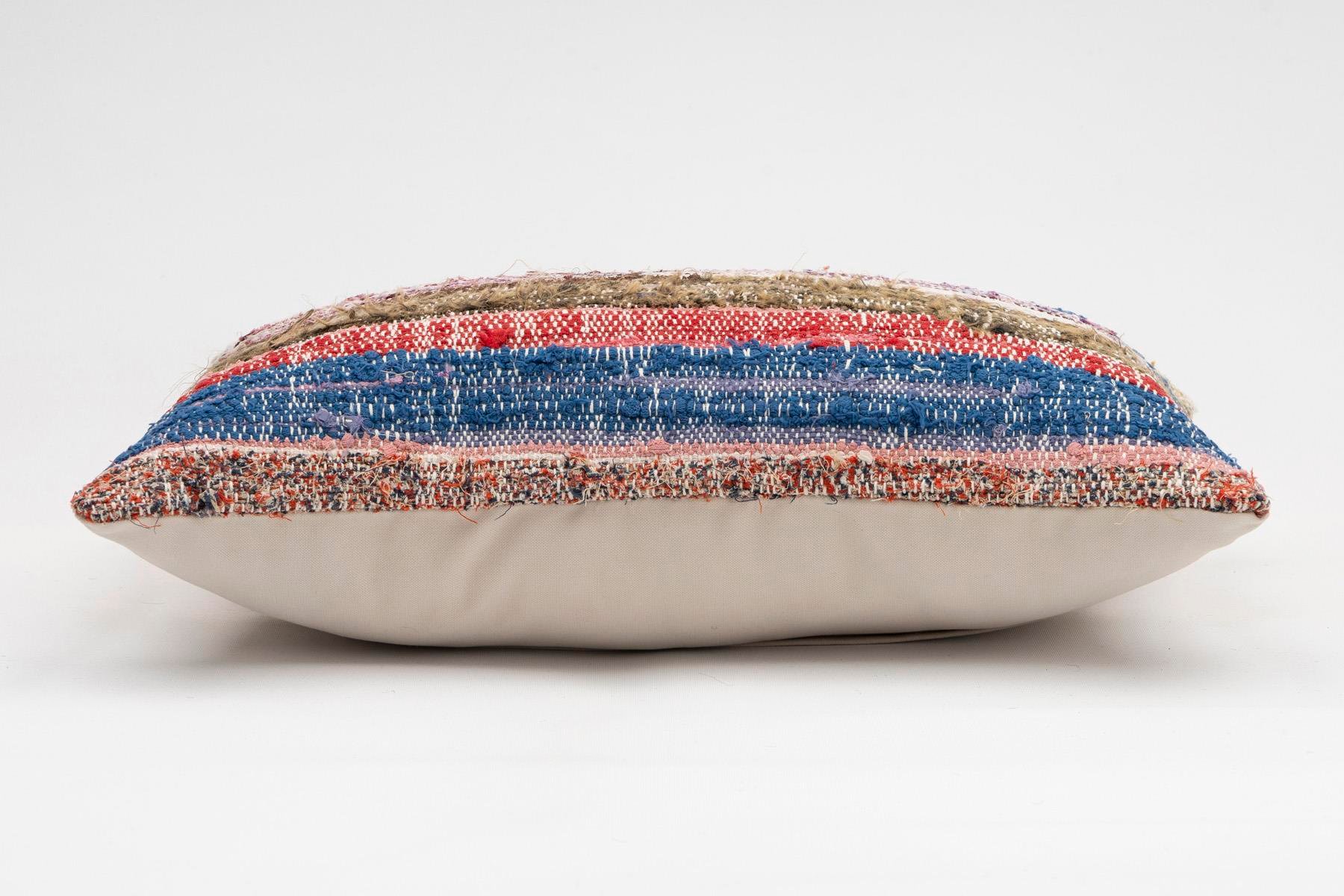 12x20 inches (30x50 cm) Kilim Pillow | KILIM WHOLESALE - Vintage Handmade Pillows - Vintage Handmade Kilim Rugs - It is 100% wool. Artistic and historical rugs. Old handwoven rugs. - Online hand woven rugs and kilim cushions sales. Shipping to a