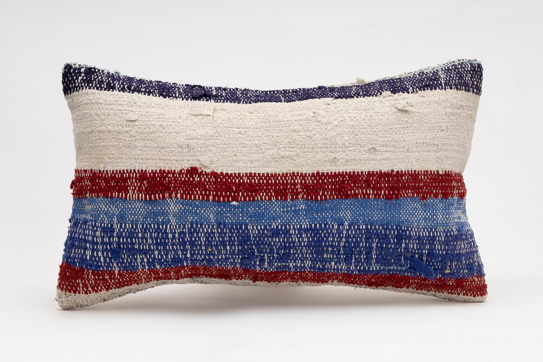 12x20 inches (30x50 cm) Kilim Pillow | KILIM WHOLESALE - Vintage Handmade Pillows - Vintage Handmade Kilim Rugs - It is 100% wool. Artistic and historical rugs. Old handwoven rugs. - Online hand woven rugs and kilim cushions sales. Shipping to a