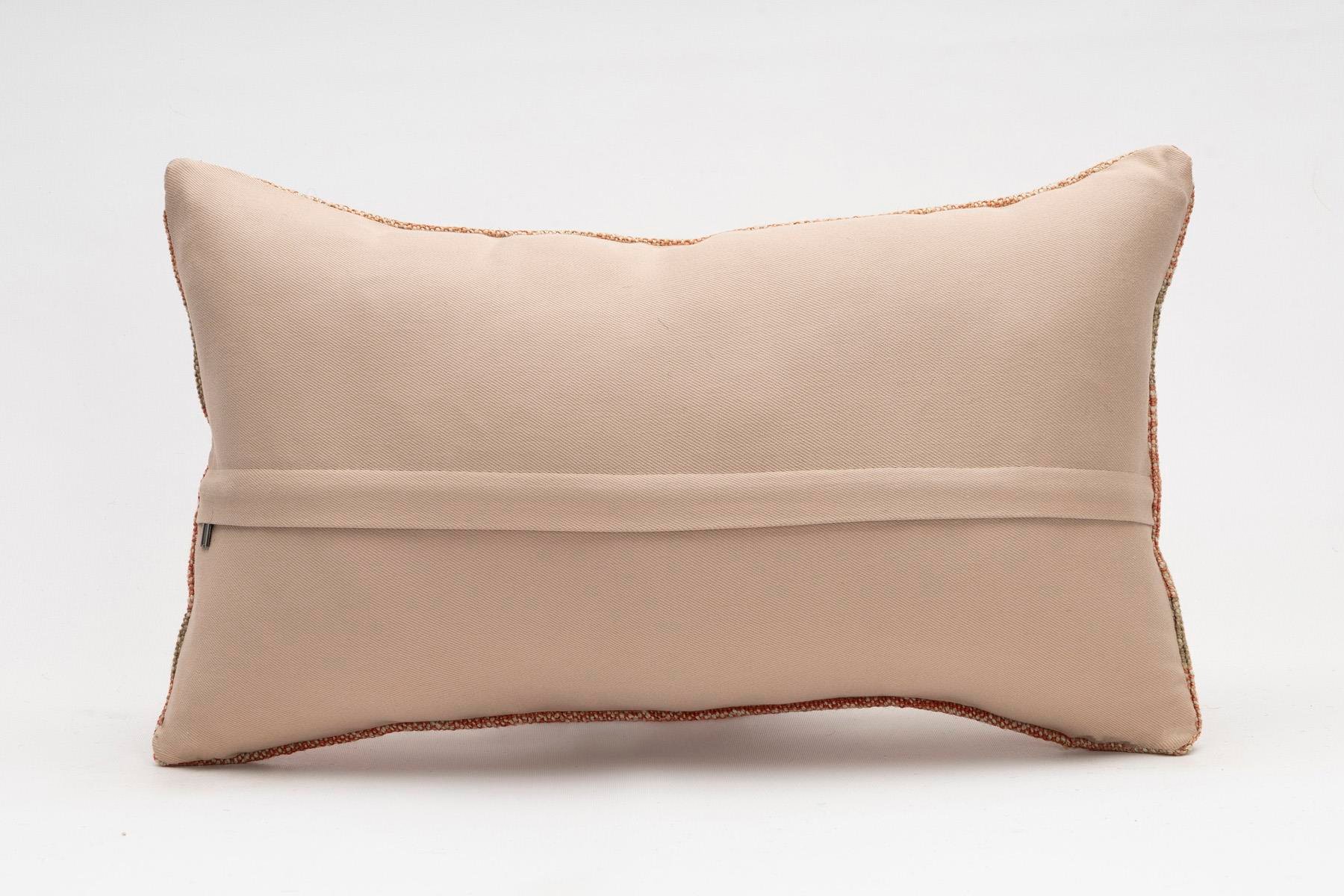 12x20 inches (30x50 cm) Kilim Pillow | KILIM WHOLESALE - Vintage Handmade Pillows - Vintage Handmade Kilim Rugs - It is 100% wool. Artistic and historical rugs. Old handwoven rugs. - Online hand woven rugs and kilim cushions sales. Shipping to a