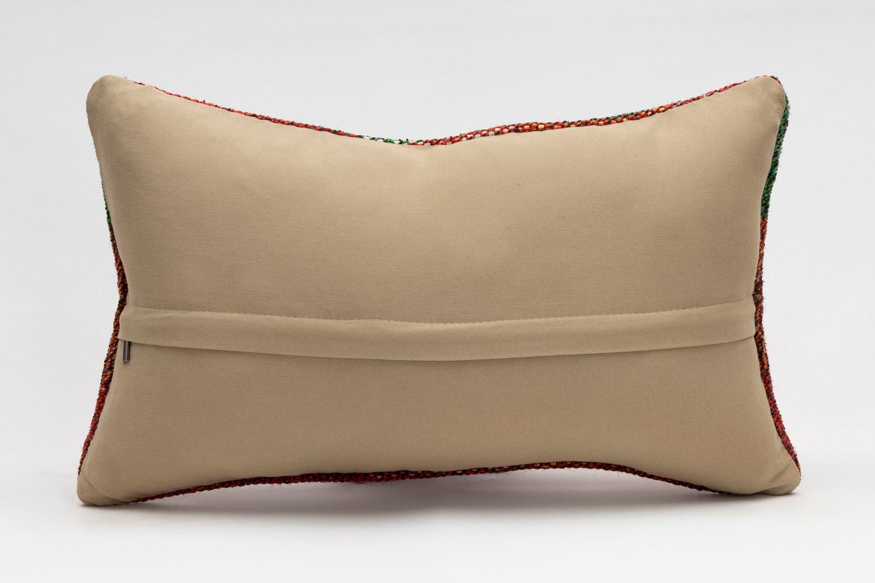 12x20 inches (30x50 cm) Kilim Pillow | KILIM WHOLESALE - Vintage Handmade Pillows - Vintage Handmade Kilim Rugs - It is 100% wool. Artistic and historical rugs. Old handwoven rugs. - Online hand woven rugs and kilim cushions sales. Shipping to a