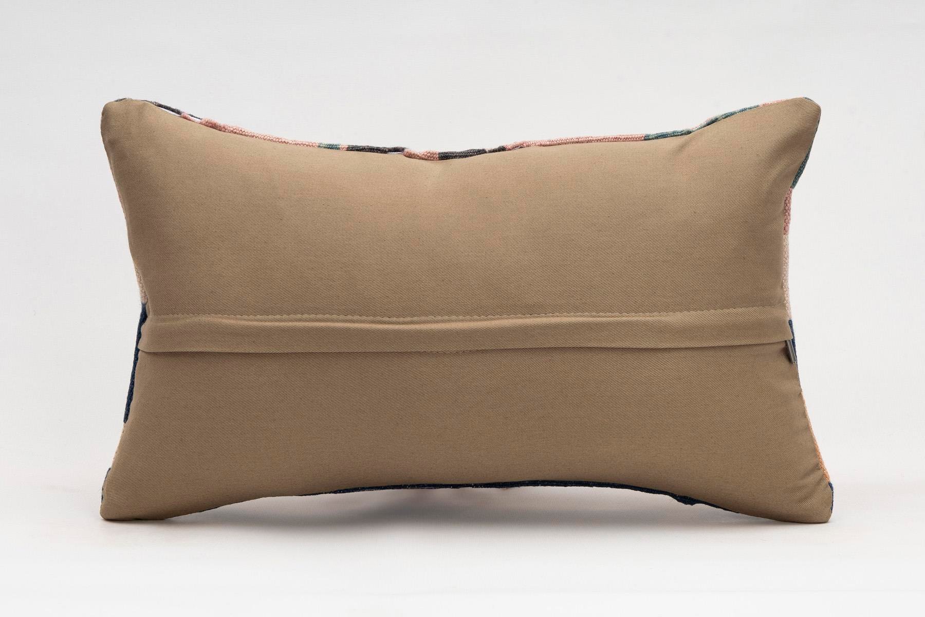 12x20 inches (30x50 cm) Kilim Pillow | KILIM WHOLESALE - Vintage Handmade Pillows - Vintage Handmade Kilim Rugs - It is 100% wool. Artistic and historical rugs. Old handwoven rugs. - Online hand woven rugs and kilim cushions sales. Shipping to a