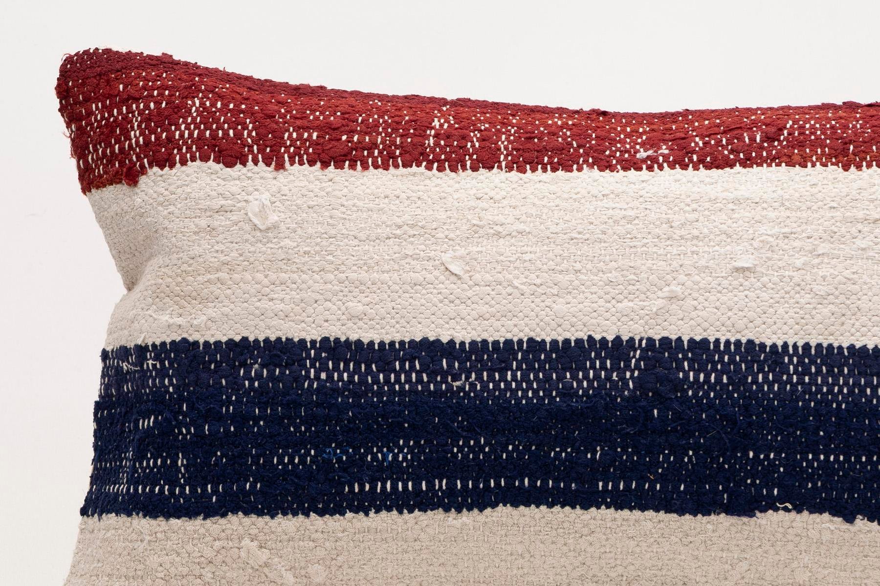 12x20 inches (30x50 cm) Kilim Pillow | KILIM WHOLESALE - Vintage Handmade Pillows - Vintage Handmade Kilim Rugs - It is 100% wool. Artistic and historical rugs. Old handwoven rugs. - Online hand woven rugs and kilim cushions sales. Shipping to a