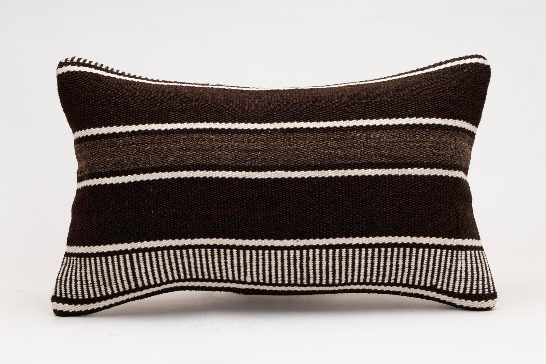 12x20 inches (30x50 cm) Kilim Pillow | KILIM WHOLESALE - Vintage Handmade Pillows - Vintage Handmade Kilim Rugs - It is 100% wool. Artistic and historical rugs. Old handwoven rugs. - Online hand woven rugs and kilim cushions sales. Shipping to a