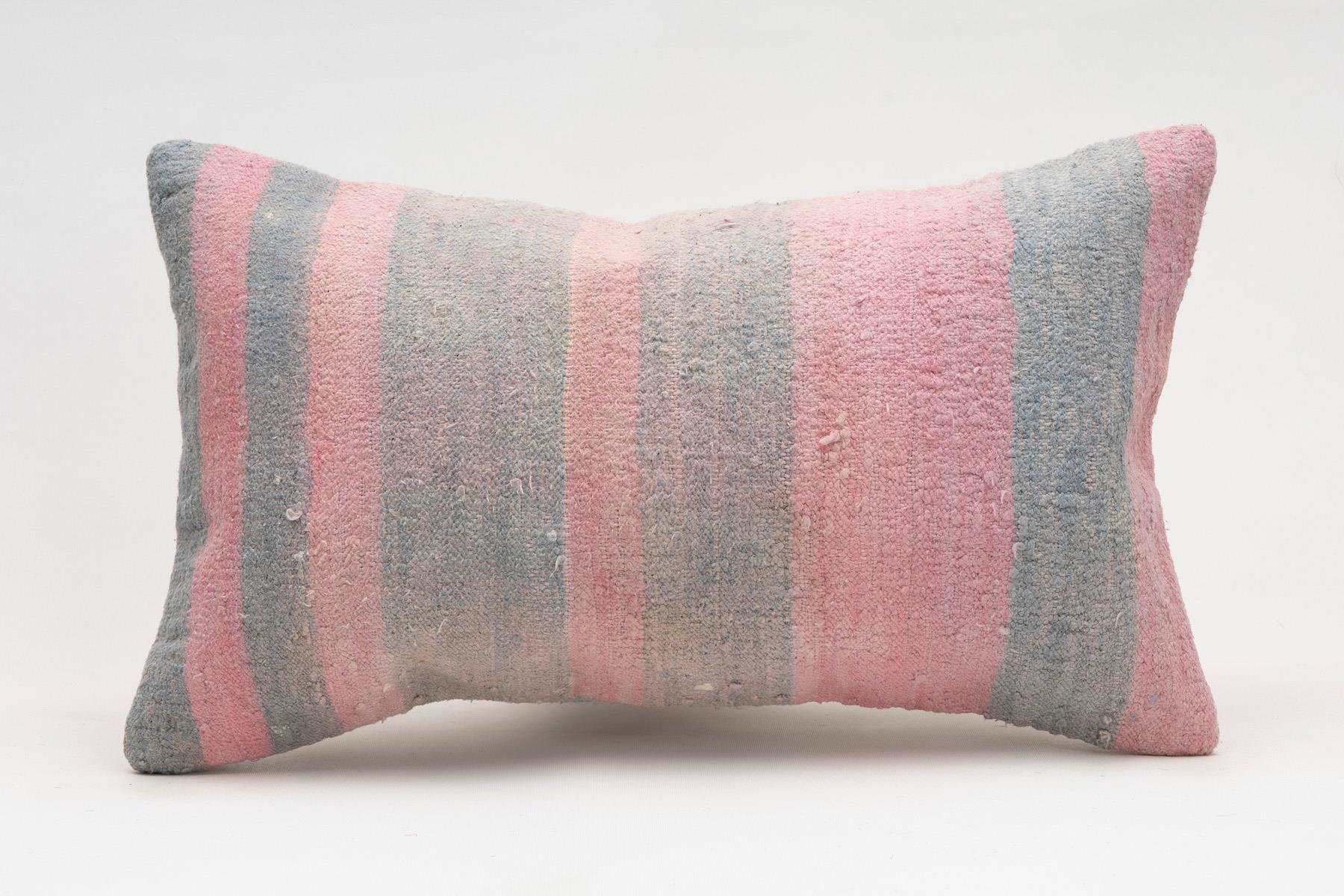 12x20 inches (30x50 cm) Kilim Pillow | KILIM WHOLESALE - Vintage Handmade Pillows - Vintage Handmade Kilim Rugs - It is 100% wool. Artistic and historical rugs. Old handwoven rugs. - Online hand woven rugs and kilim cushions sales. Shipping to a