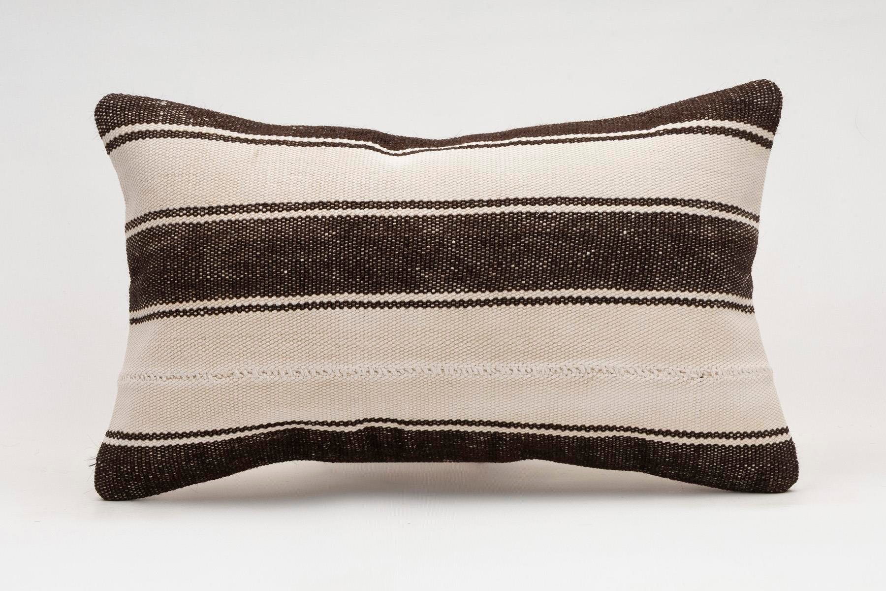 12x20 inches (30x50 cm) Kilim Pillow | KILIM WHOLESALE - Vintage Handmade Pillows - Vintage Handmade Kilim Rugs - It is 100% wool. Artistic and historical rugs. Old handwoven rugs. - Online hand woven rugs and kilim cushions sales. Shipping to a