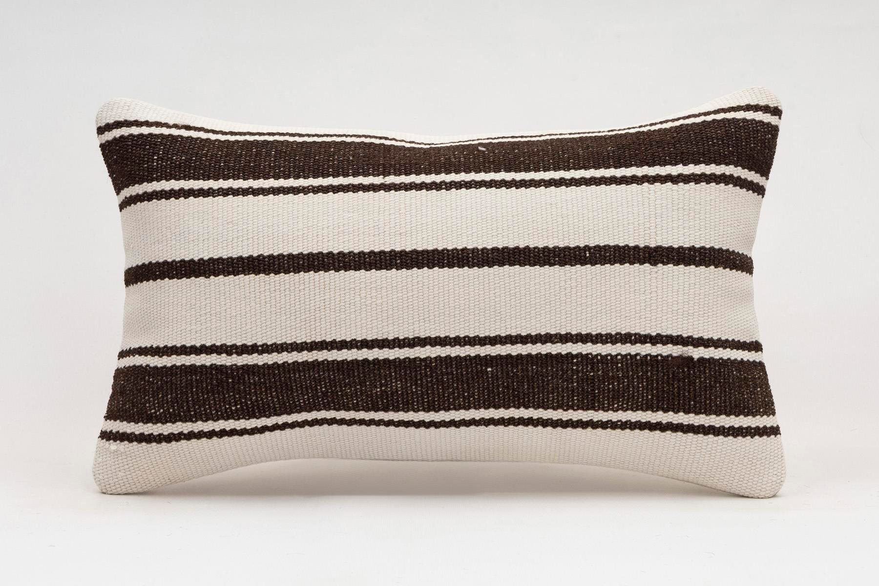 12x20 inches (30x50 cm) Kilim Pillow | KILIM WHOLESALE - Vintage Handmade Pillows - Vintage Handmade Kilim Rugs - It is 100% wool. Artistic and historical rugs. Old handwoven rugs. - Online hand woven rugs and kilim cushions sales. Shipping to a