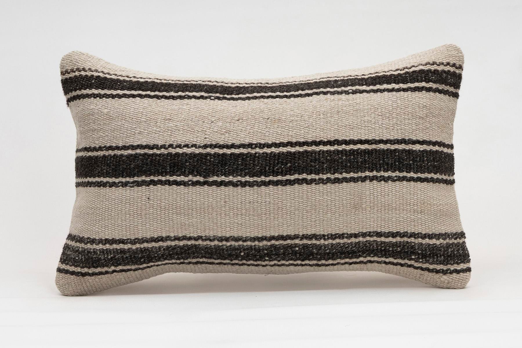 12x20 inches (30x50 cm) Kilim Pillow | KILIM WHOLESALE - Vintage Handmade Pillows - Vintage Handmade Kilim Rugs - It is 100% wool. Artistic and historical rugs. Old handwoven rugs. - Online hand woven rugs and kilim cushions sales. Shipping to a