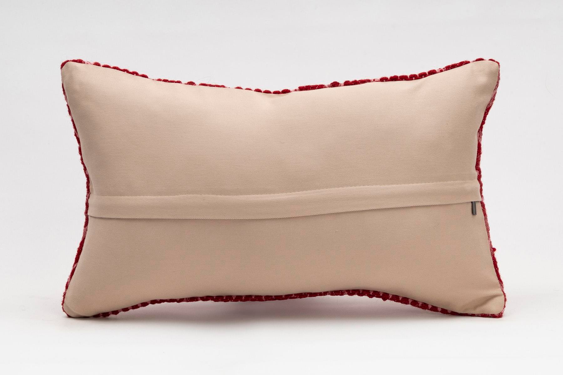 12x20 inches (30x50 cm) Kilim Pillow | KILIM WHOLESALE - Vintage Handmade Pillows - Vintage Handmade Kilim Rugs - It is 100% wool. Artistic and historical rugs. Old handwoven rugs. - Online hand woven rugs and kilim cushions sales. Shipping to a