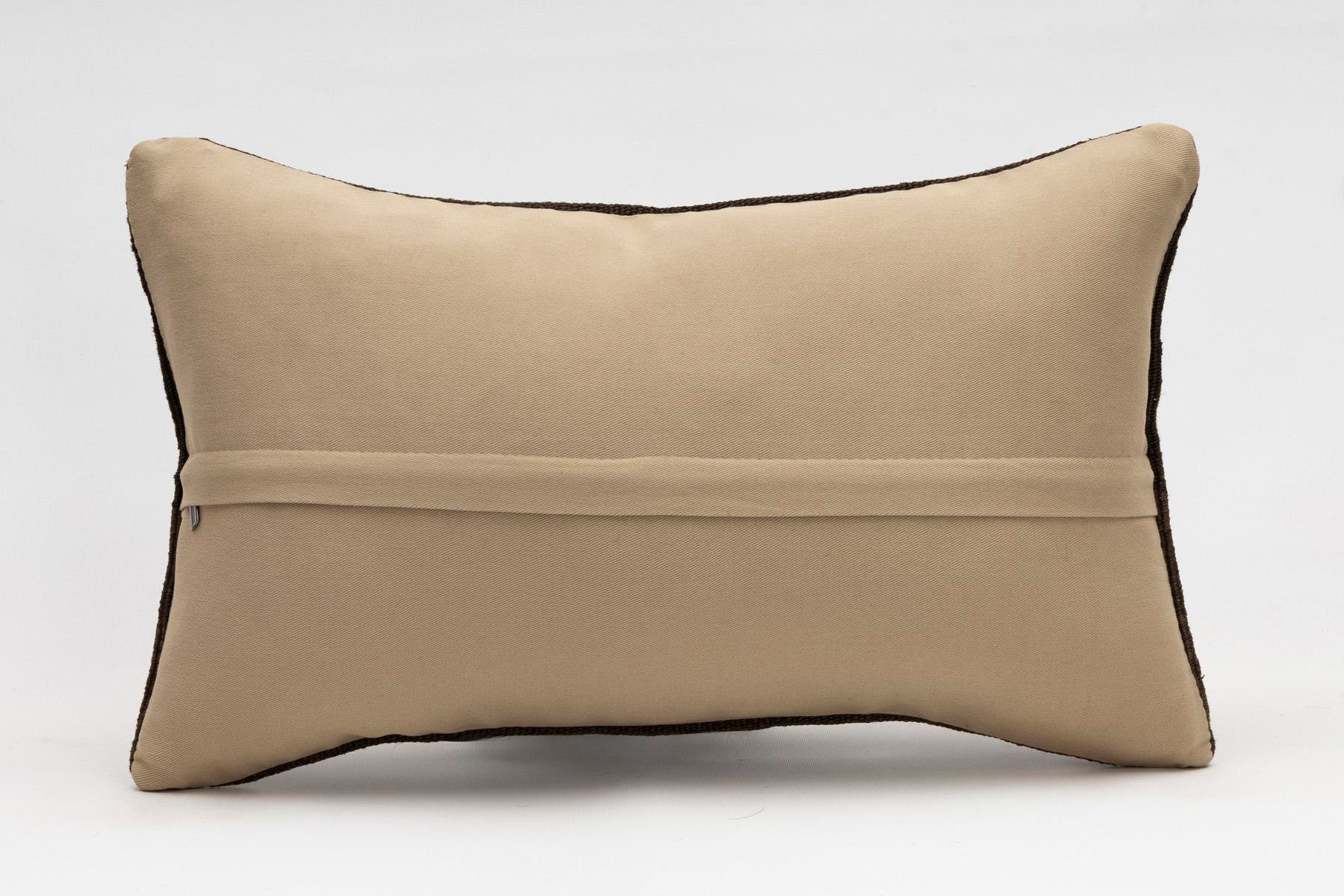 12x20 inches (30x50 cm) Kilim Pillow | KILIM WHOLESALE - Vintage Handmade Pillows - Vintage Handmade Kilim Rugs - It is 100% wool. Artistic and historical rugs. Old handwoven rugs. - Online hand woven rugs and kilim cushions sales. Shipping to a