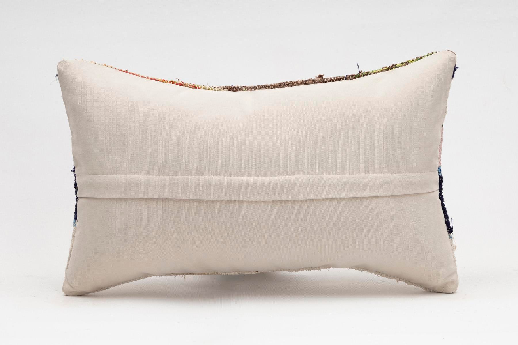 12x20 inches (30x50 cm) Kilim Pillow | KILIM WHOLESALE - Vintage Handmade Pillows - Vintage Handmade Kilim Rugs - It is 100% wool. Artistic and historical rugs. Old handwoven rugs. - Online hand woven rugs and kilim cushions sales. Shipping to a