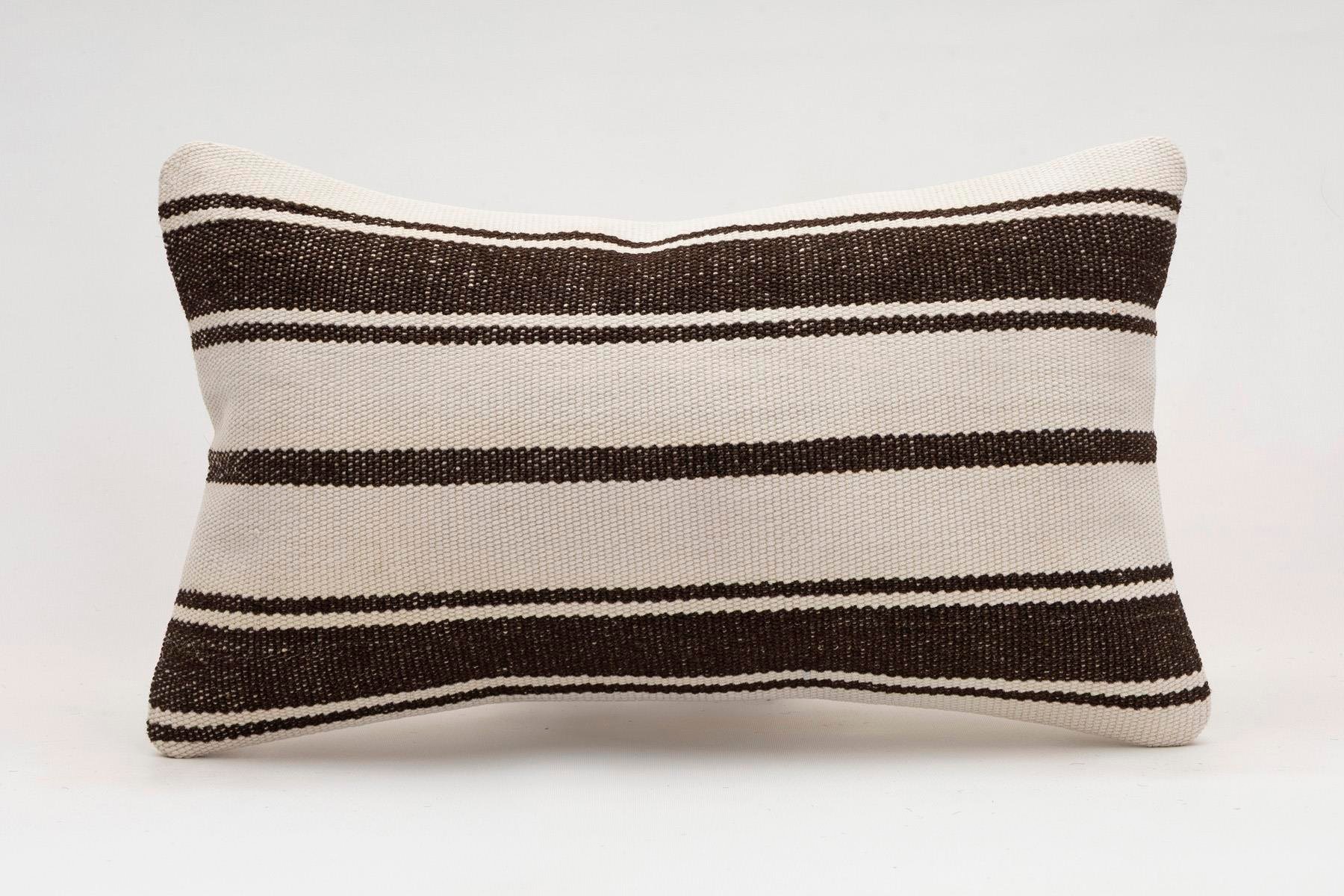 12x20 inches (30x50 cm) Kilim Pillow | KILIM WHOLESALE - Vintage Handmade Pillows - Vintage Handmade Kilim Rugs - It is 100% wool. Artistic and historical rugs. Old handwoven rugs. - Online hand woven rugs and kilim cushions sales. Shipping to a