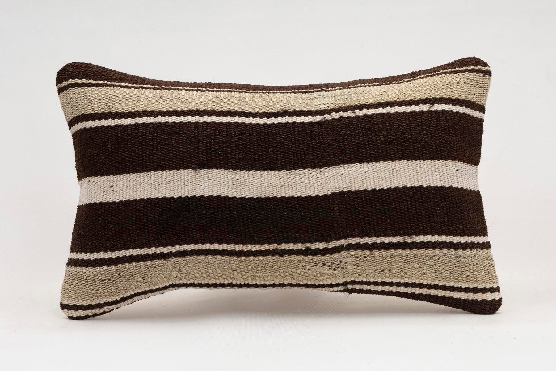 12x20 inches (30x50 cm) Kilim Pillow | KILIM WHOLESALE - Vintage Handmade Pillows - Vintage Handmade Kilim Rugs - It is 100% wool. Artistic and historical rugs. Old handwoven rugs. - Online hand woven rugs and kilim cushions sales. Shipping to a
