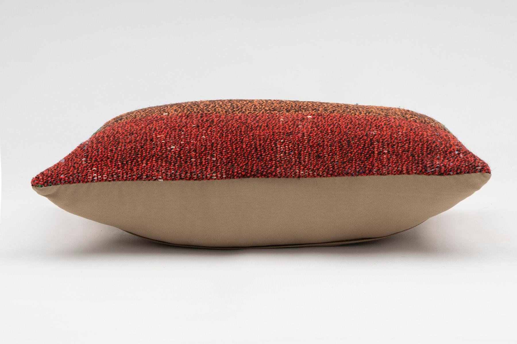 12x20 inches (30x50 cm) Kilim Pillow | KILIM WHOLESALE - Vintage Handmade Pillows - Vintage Handmade Kilim Rugs - It is 100% wool. Artistic and historical rugs. Old handwoven rugs. - Online hand woven rugs and kilim cushions sales. Shipping to a