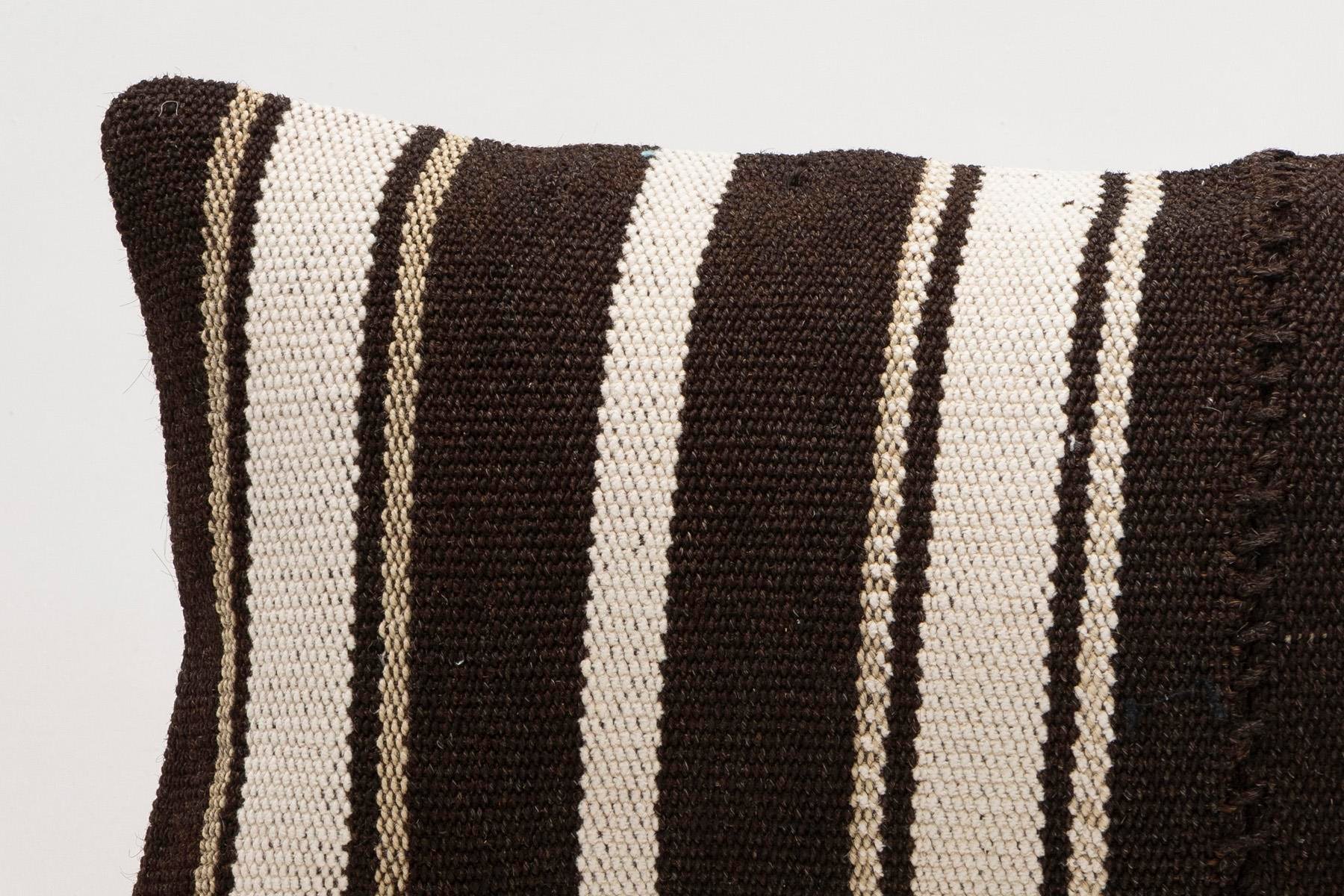 12x20 inches (30x50 cm) Kilim Pillow | KILIM WHOLESALE - Vintage Handmade Pillows - Vintage Handmade Kilim Rugs - It is 100% wool. Artistic and historical rugs. Old handwoven rugs. - Online hand woven rugs and kilim cushions sales. Shipping to a
