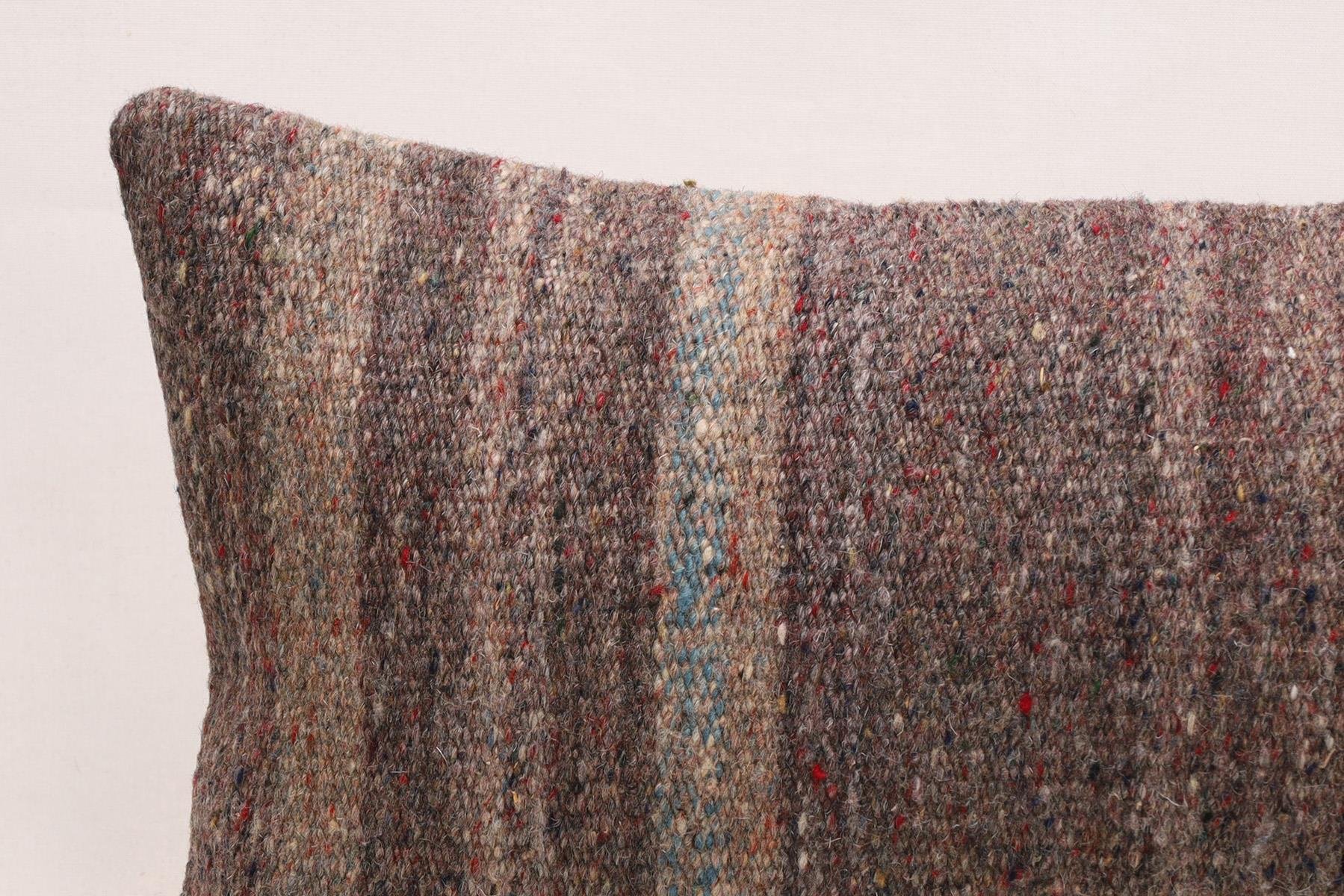 12''20'' (30x50 cm) Kilim Pillows - Vintage Handmade Kilim Pillows - Vintage Handmade Kilim Rugs - It is 100% wool. Artistic and historical rugs. Old handwoven rugs.