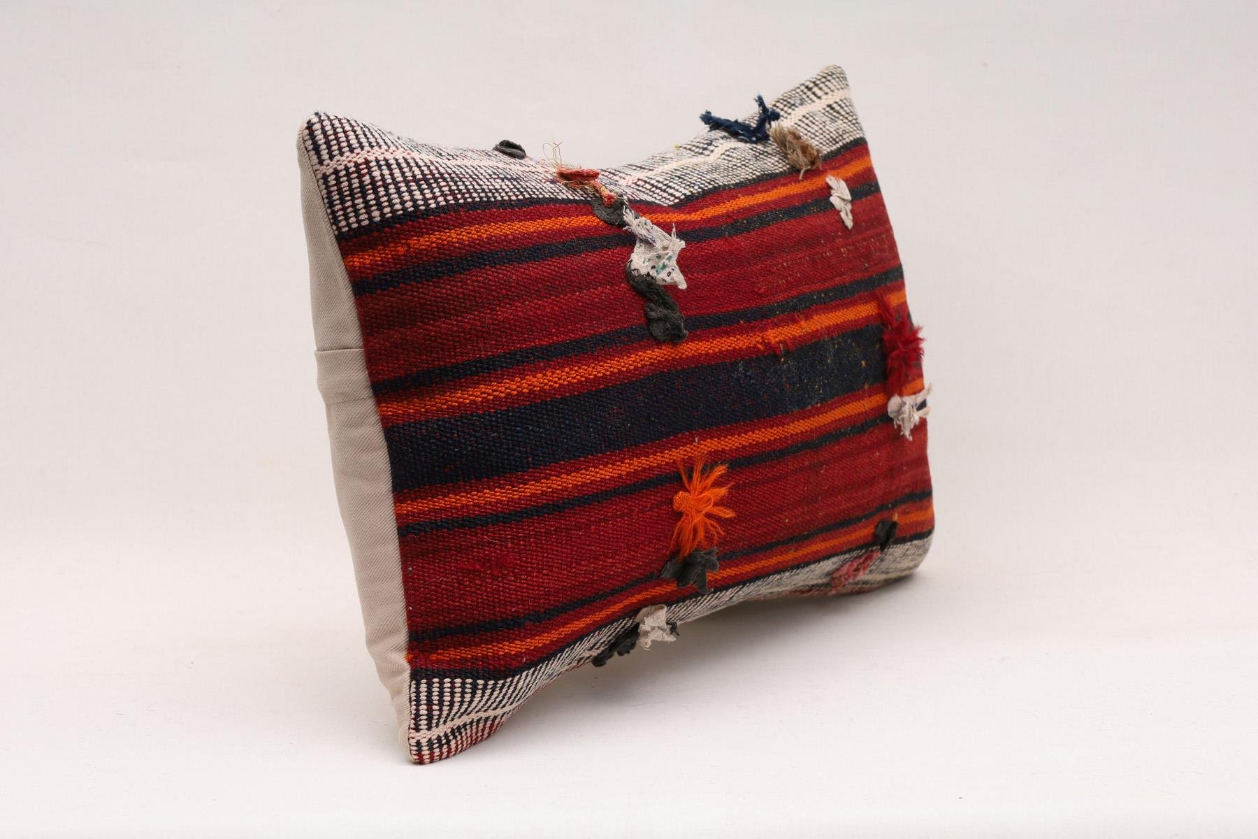 12''20'' (30x50 cm) Kilim Pillows - Vintage Handmade Kilim Pillows - Vintage Handmade Kilim Rugs - It is 100% wool. Artistic and historical rugs. Old handwoven rugs.