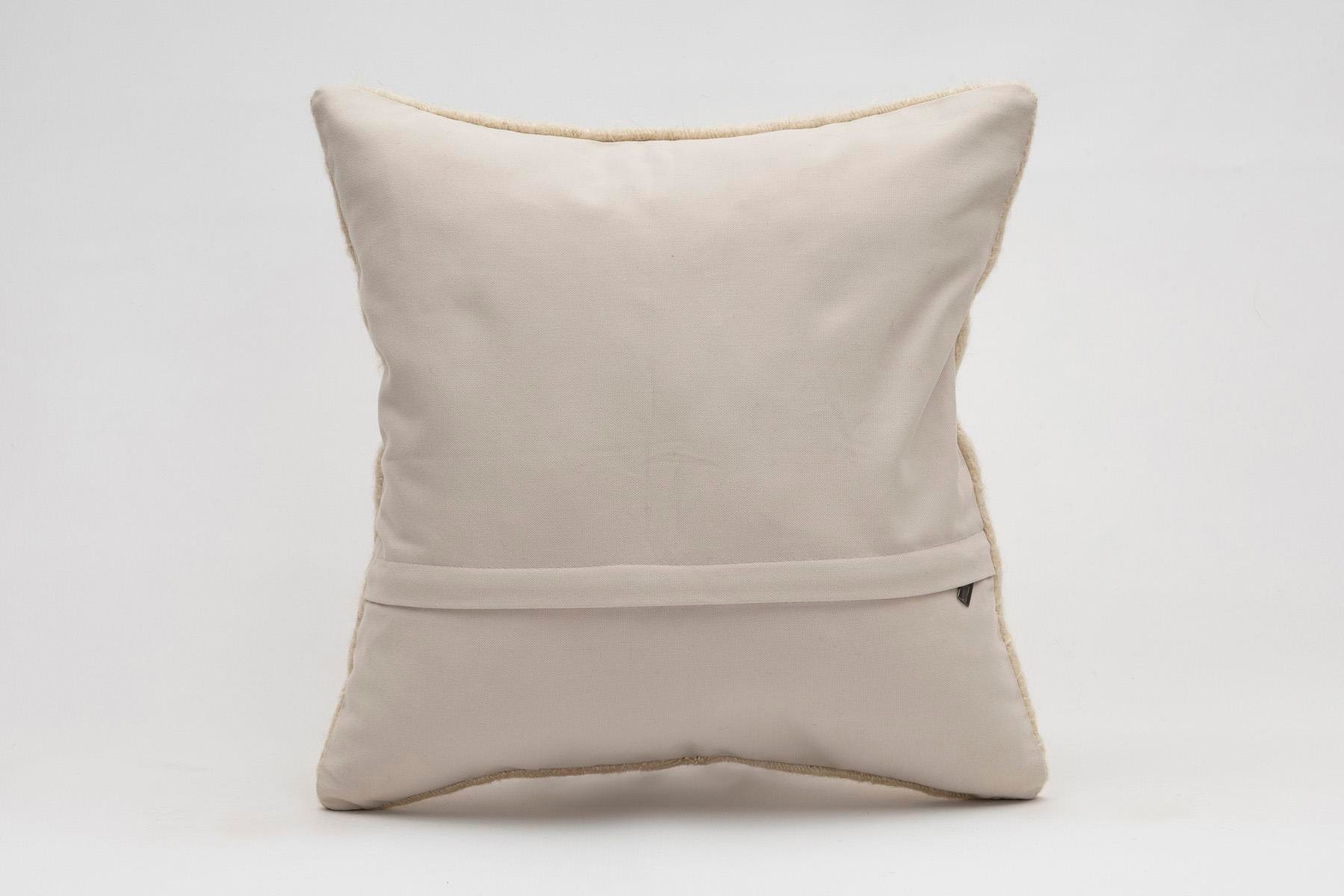 16x16 inches (40x40 cm) Kilim Pillow | KILIM WHOLESALE - Vintage Handmade Pillows - Vintage Handmade Kilim Rugs - It is 100% wool. Artistic and historical rugs. Old handwoven rugs. - Online hand woven rugs and kilim cushions sales. Shipping to a