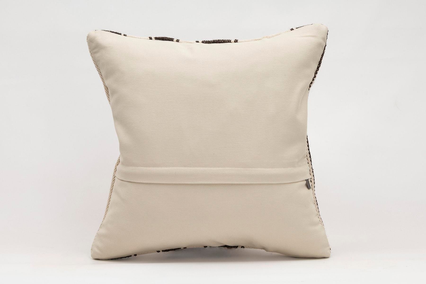 16x16 inches (40x40 cm) Kilim Pillow | KILIM WHOLESALE - Vintage Handmade Pillows - Vintage Handmade Kilim Rugs - It is 100% wool. Artistic and historical rugs. Old handwoven rugs. - Online hand woven rugs and kilim cushions sales. Shipping to a