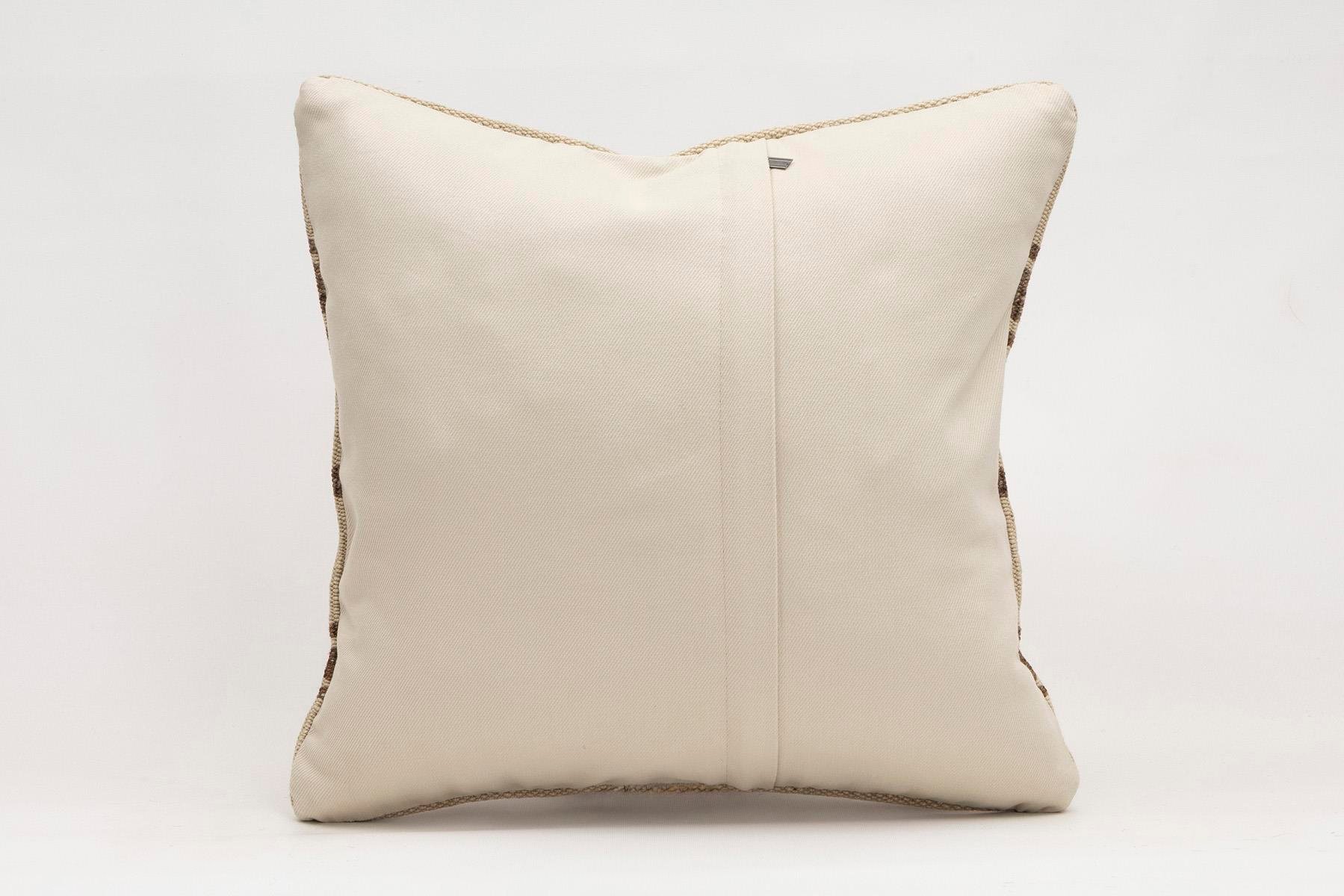 16x16 inches (40x40 cm) Kilim Pillow | KILIM WHOLESALE - Vintage Handmade Pillows - Vintage Handmade Kilim Rugs - It is 100% wool. Artistic and historical rugs. Old handwoven rugs. - Online hand woven rugs and kilim cushions sales. Shipping to a