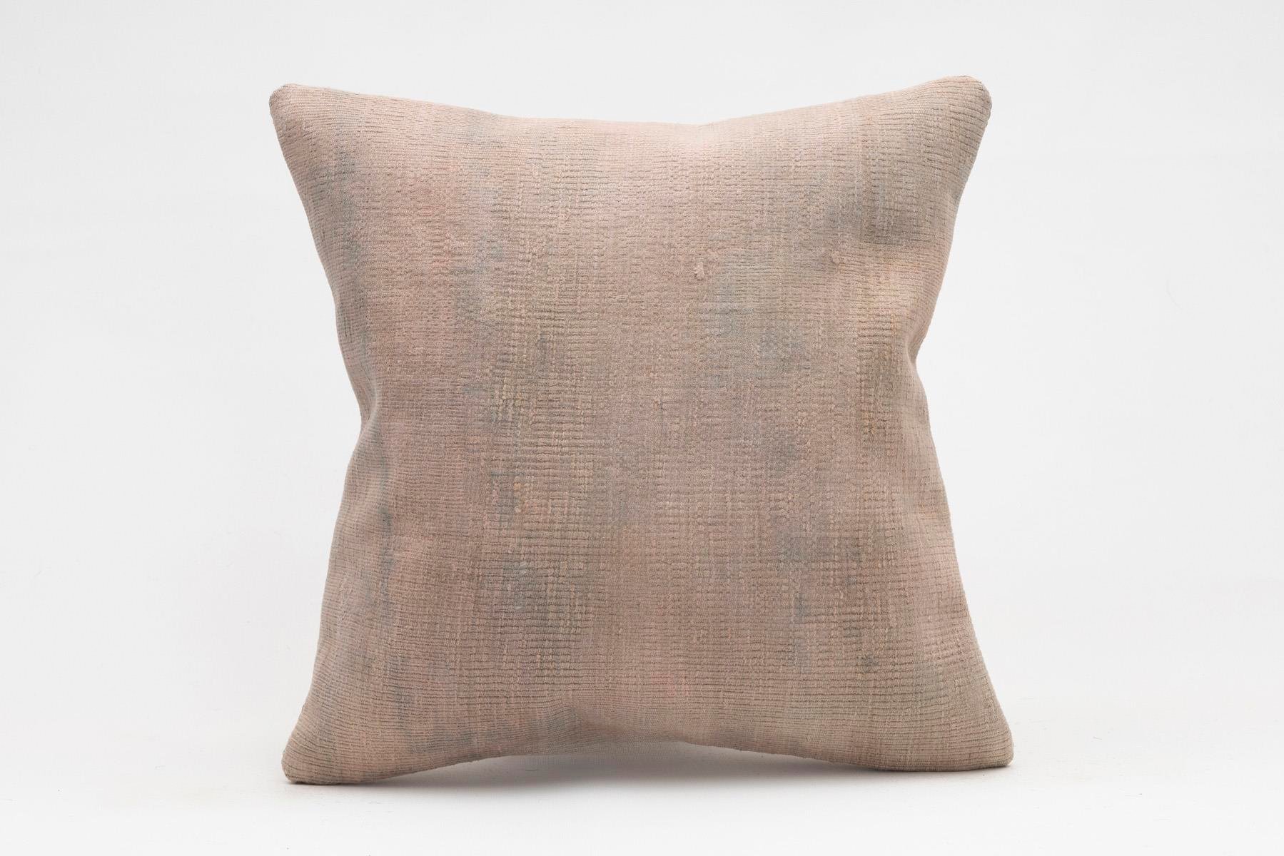 16x16 inches (40x40 cm) Kilim Pillow | KILIM WHOLESALE - Vintage Handmade Pillows - Vintage Handmade Kilim Rugs - It is 100% wool. Artistic and historical rugs. Old handwoven rugs. - Online hand woven rugs and kilim cushions sales. Shipping to a