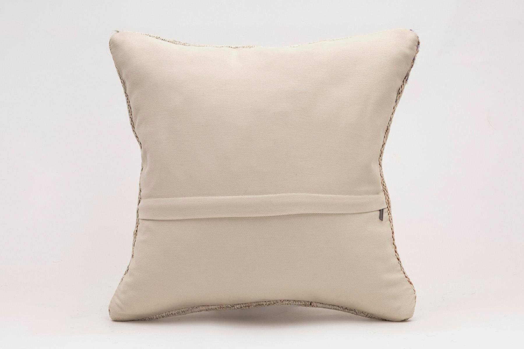 16x16 inches (40x40 cm) Kilim Pillow | KILIM WHOLESALE - Vintage Handmade Pillows - Vintage Handmade Kilim Rugs - It is 100% wool. Artistic and historical rugs. Old handwoven rugs. - Online hand woven rugs and kilim cushions sales. Shipping to a