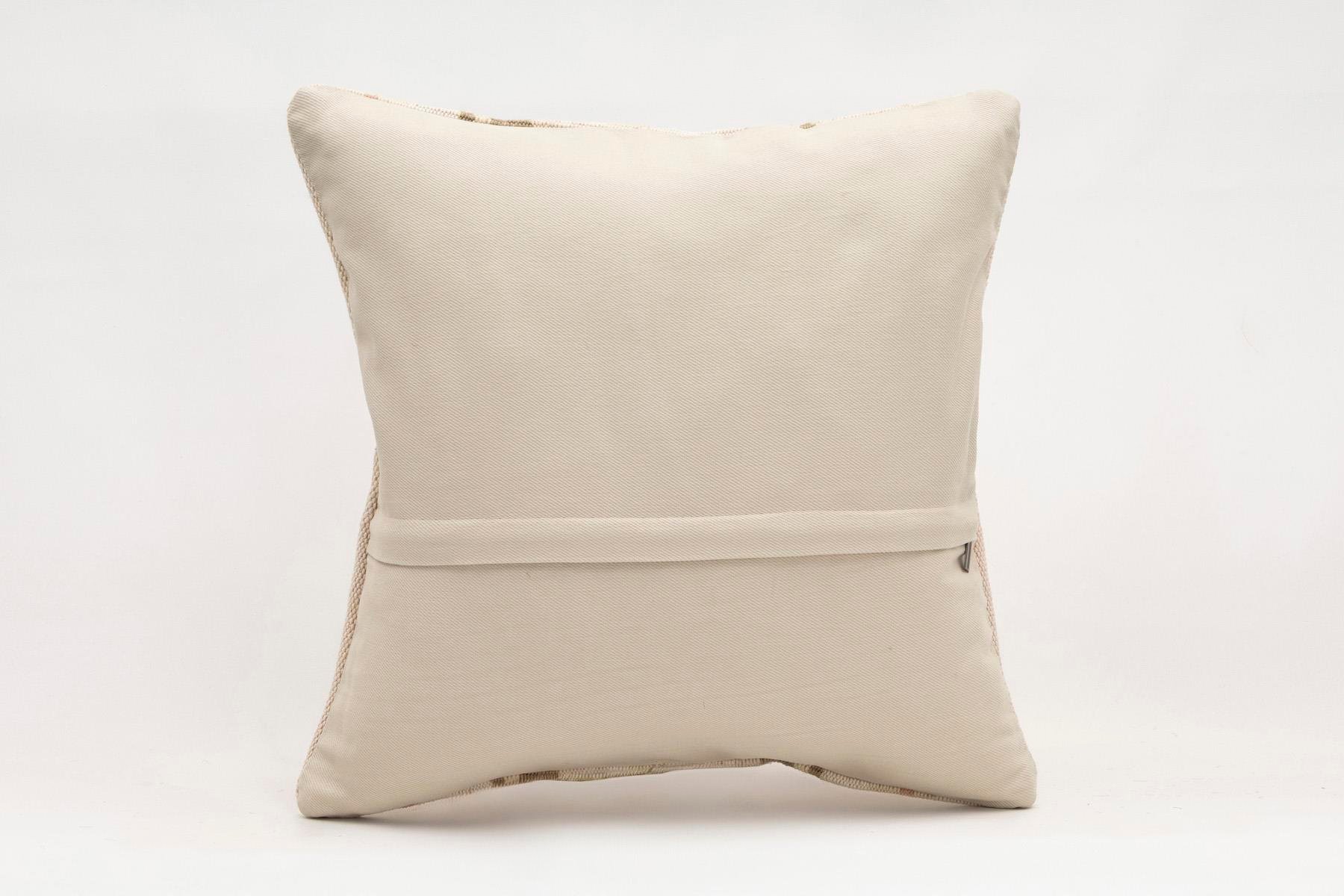 16x16 inches (40x40 cm) Kilim Pillow | KILIM WHOLESALE - Vintage Handmade Pillows - Vintage Handmade Kilim Rugs - It is 100% wool. Artistic and historical rugs. Old handwoven rugs. - Online hand woven rugs and kilim cushions sales. Shipping to a