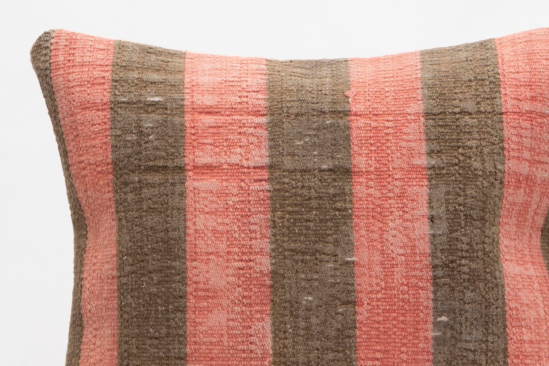 16x16 inches (40x40 cm) Kilim Pillow | KILIM WHOLESALE - Vintage Handmade Pillows - Vintage Handmade Kilim Rugs - It is 100% wool. Artistic and historical rugs. Old handwoven rugs. - Online hand woven rugs and kilim cushions sales. Shipping to a