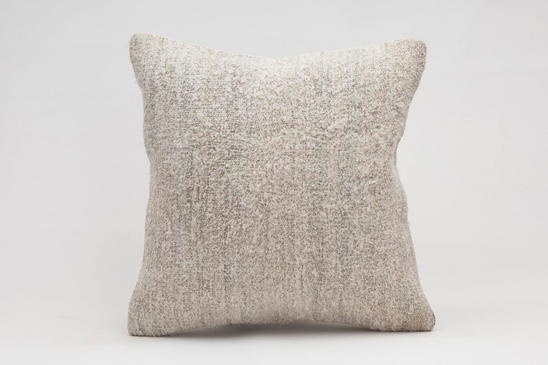 16x16 inches (40x40 cm) Kilim Pillow | KILIM WHOLESALE - Vintage Handmade Pillows - Vintage Handmade Kilim Rugs - It is 100% wool. Artistic and historical rugs. Old handwoven rugs. - Online hand woven rugs and kilim cushions sales. Shipping to a