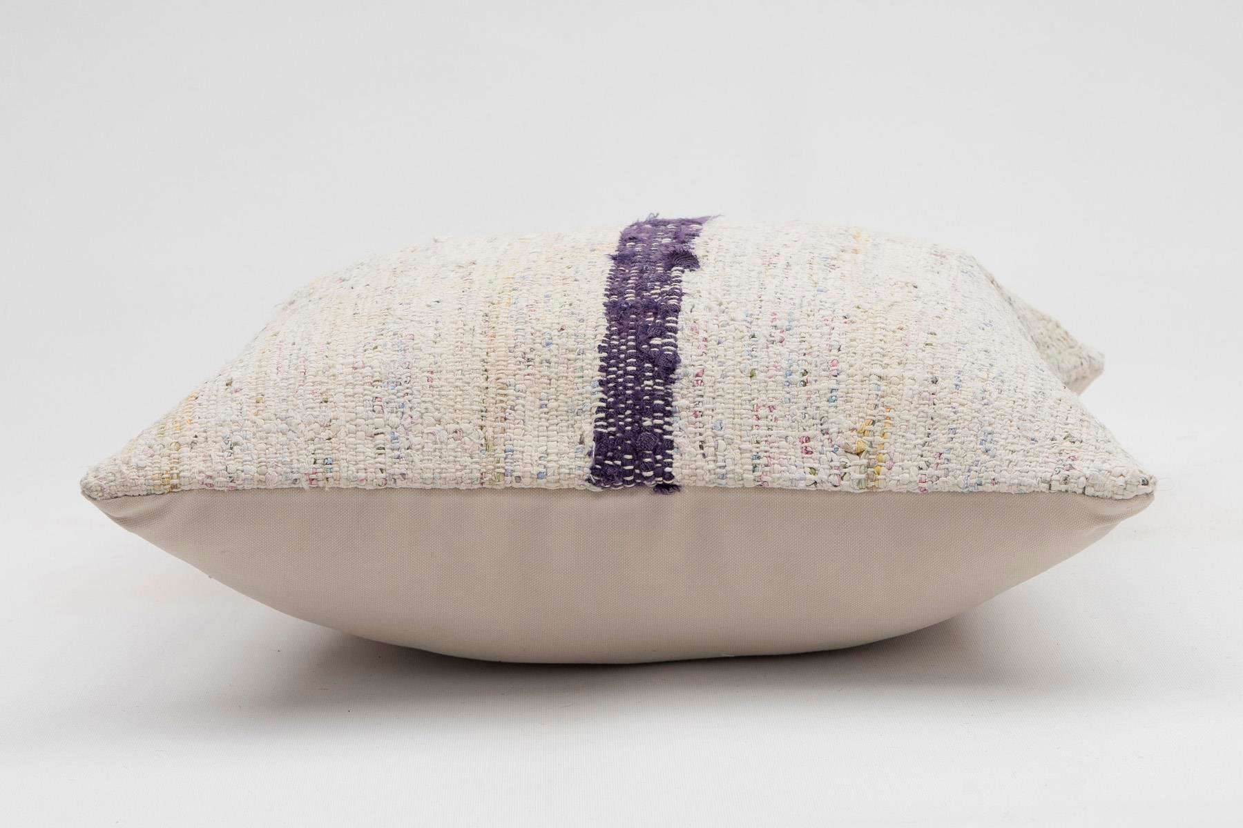 16x16 inches (40x40 cm) Kilim Pillow | KILIM WHOLESALE - Vintage Handmade Pillows - Vintage Handmade Kilim Rugs - It is 100% wool. Artistic and historical rugs. Old handwoven rugs. - Online hand woven rugs and kilim cushions sales. Shipping to a