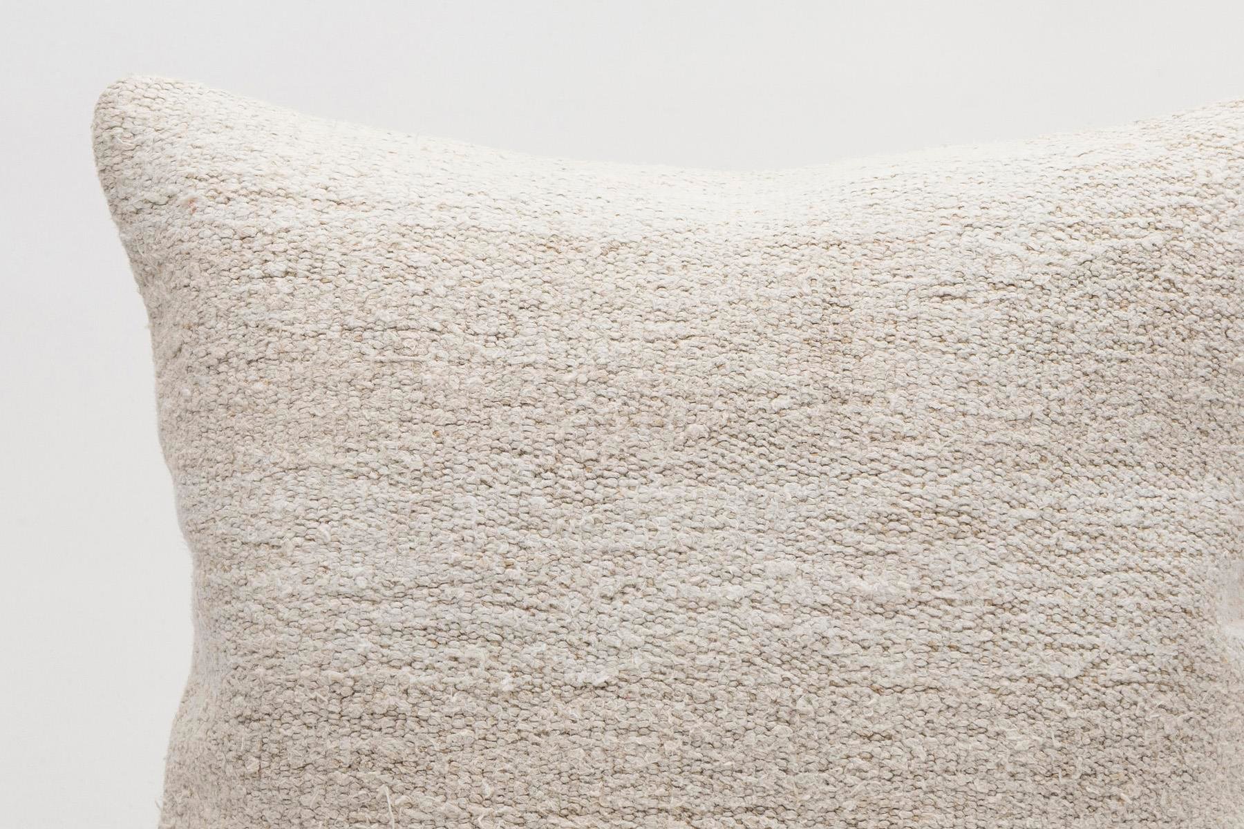 16x16 inches (40x40 cm) Kilim Pillow | KILIM WHOLESALE - Vintage Handmade Pillows - Vintage Handmade Kilim Rugs - It is 100% wool. Artistic and historical rugs. Old handwoven rugs. - Online hand woven rugs and kilim cushions sales. Shipping to a