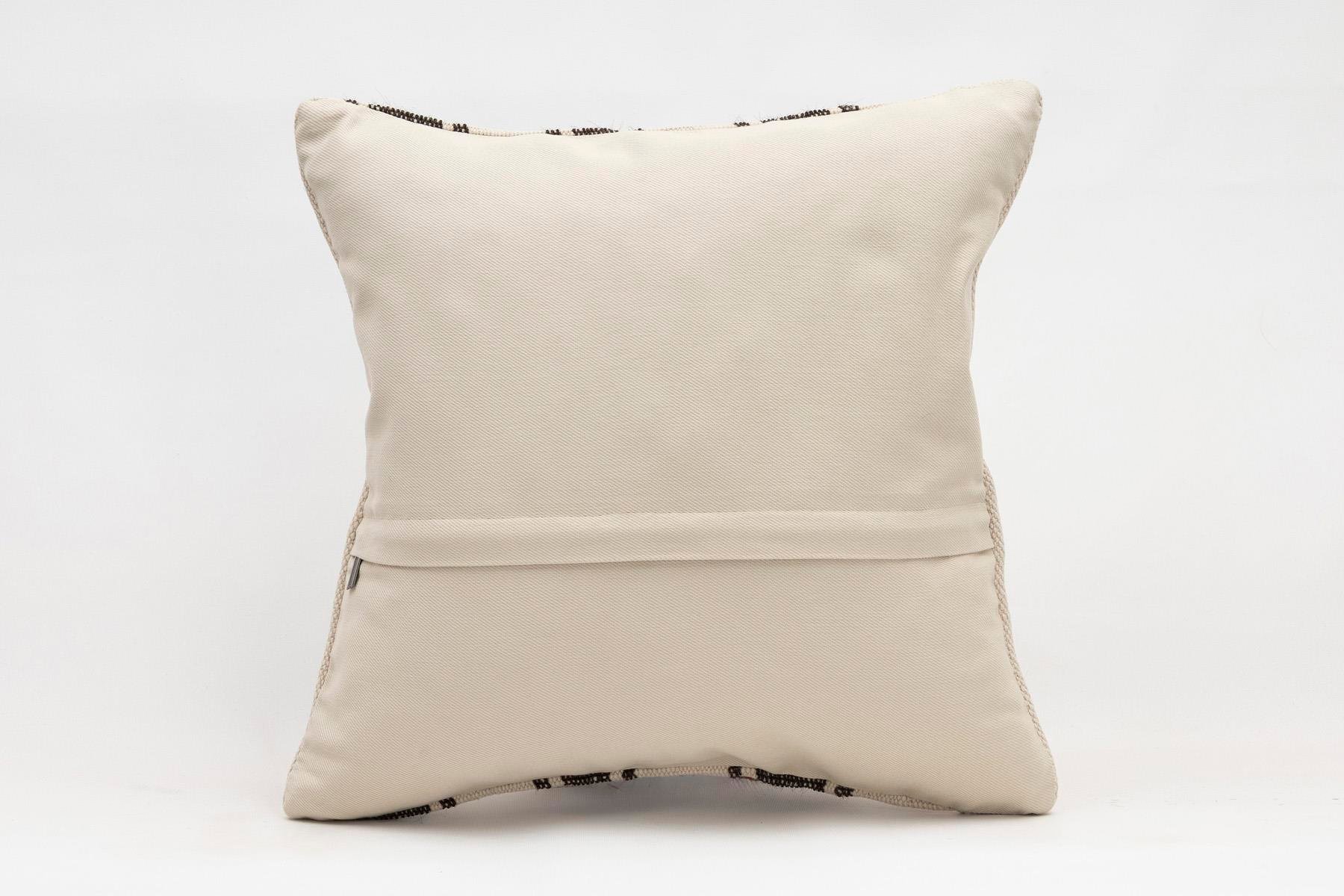 16x16 inches (40x40 cm) Kilim Pillow | KILIM WHOLESALE - Vintage Handmade Pillows - Vintage Handmade Kilim Rugs - It is 100% wool. Artistic and historical rugs. Old handwoven rugs. - Online hand woven rugs and kilim cushions sales. Shipping to a