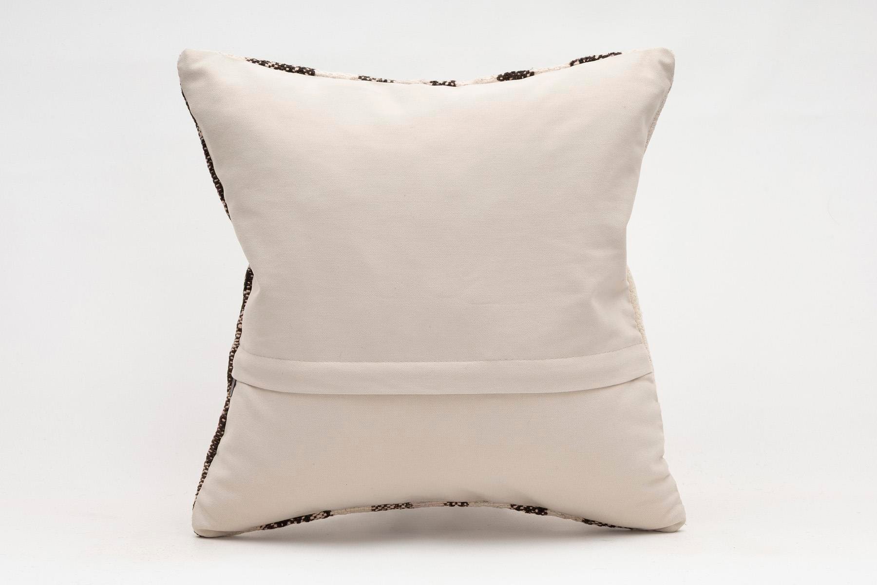 16x16 inches (40x40 cm) Kilim Pillow | KILIM WHOLESALE - Vintage Handmade Pillows - Vintage Handmade Kilim Rugs - It is 100% wool. Artistic and historical rugs. Old handwoven rugs. - Online hand woven rugs and kilim cushions sales. Shipping to a