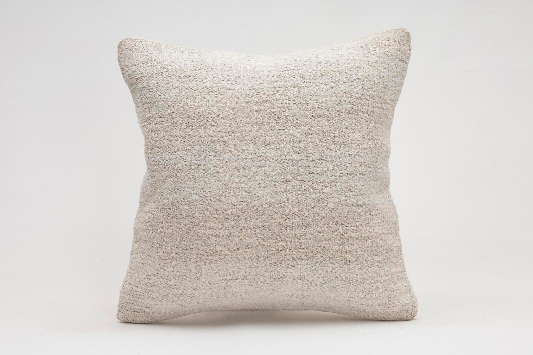 16x16 inches (40x40 cm) Kilim Pillow | KILIM WHOLESALE - Vintage Handmade Pillows - Vintage Handmade Kilim Rugs - It is 100% wool. Artistic and historical rugs. Old handwoven rugs. - Online hand woven rugs and kilim cushions sales. Shipping to a