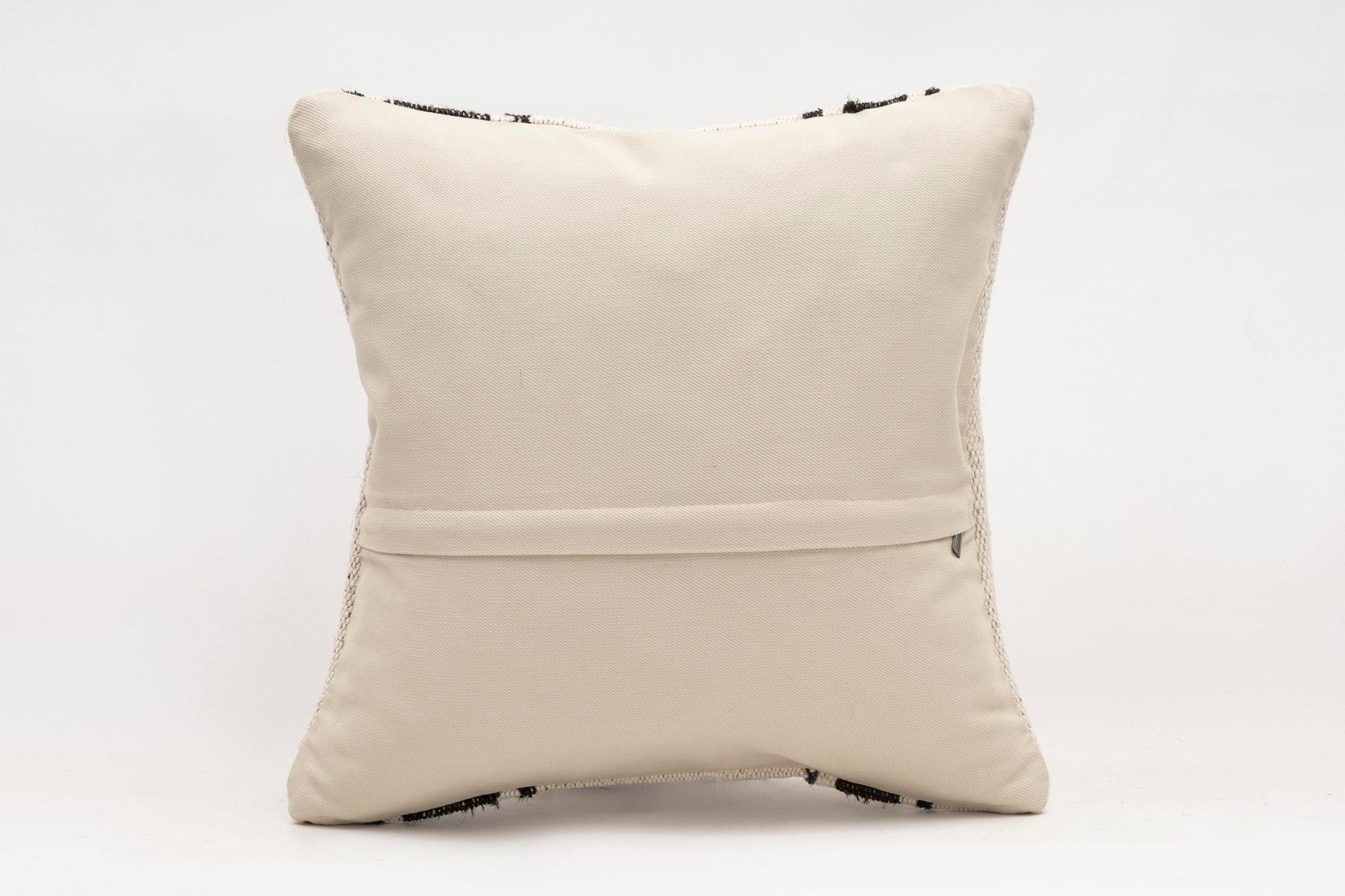 16x16 inches (40x40 cm) Kilim Pillow | KILIM WHOLESALE - Vintage Handmade Pillows - Vintage Handmade Kilim Rugs - It is 100% wool. Artistic and historical rugs. Old handwoven rugs. - Online hand woven rugs and kilim cushions sales. Shipping to a