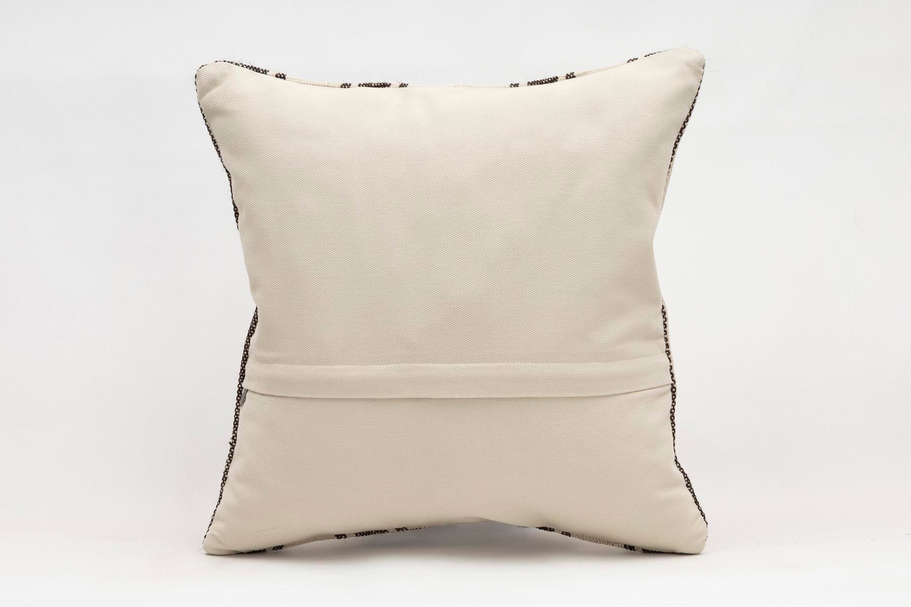 16x16 inches (40x40 cm) Kilim Pillow | KILIM WHOLESALE - Vintage Handmade Pillows - Vintage Handmade Kilim Rugs - It is 100% wool. Artistic and historical rugs. Old handwoven rugs. - Online hand woven rugs and kilim cushions sales. Shipping to a