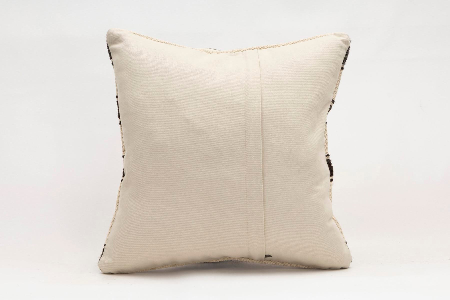 16x16 inches (40x40 cm) Kilim Pillow | KILIM WHOLESALE - Vintage Handmade Pillows - Vintage Handmade Kilim Rugs - It is 100% wool. Artistic and historical rugs. Old handwoven rugs. - Online hand woven rugs and kilim cushions sales. Shipping to a