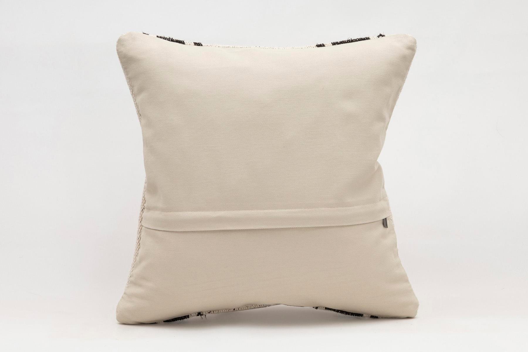 16x16 inches (40x40 cm) Kilim Pillow | KILIM WHOLESALE - Vintage Handmade Pillows - Vintage Handmade Kilim Rugs - It is 100% wool. Artistic and historical rugs. Old handwoven rugs. - Online hand woven rugs and kilim cushions sales. Shipping to a