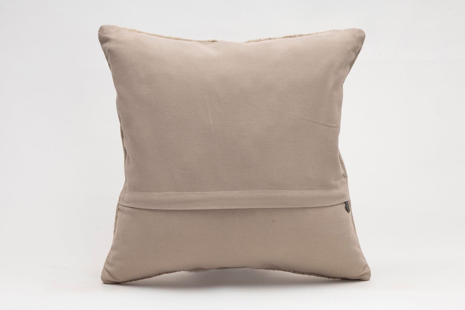 16x16 inches (40x40 cm) Kilim Pillow | KILIM WHOLESALE - Vintage Handmade Pillows - Vintage Handmade Kilim Rugs - It is 100% wool. Artistic and historical rugs. Old handwoven rugs. - Online hand woven rugs and kilim cushions sales. Shipping to a