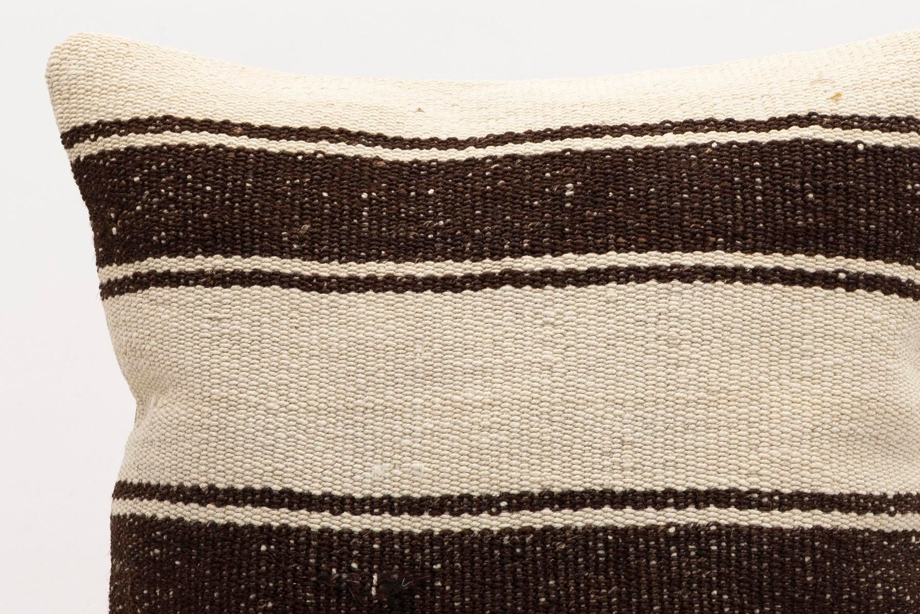 16x16 inches (40x40 cm) Kilim Pillow | KILIM WHOLESALE - Vintage Handmade Pillows - Vintage Handmade Kilim Rugs - It is 100% wool. Artistic and historical rugs. Old handwoven rugs. - Online hand woven rugs and kilim cushions sales. Shipping to a