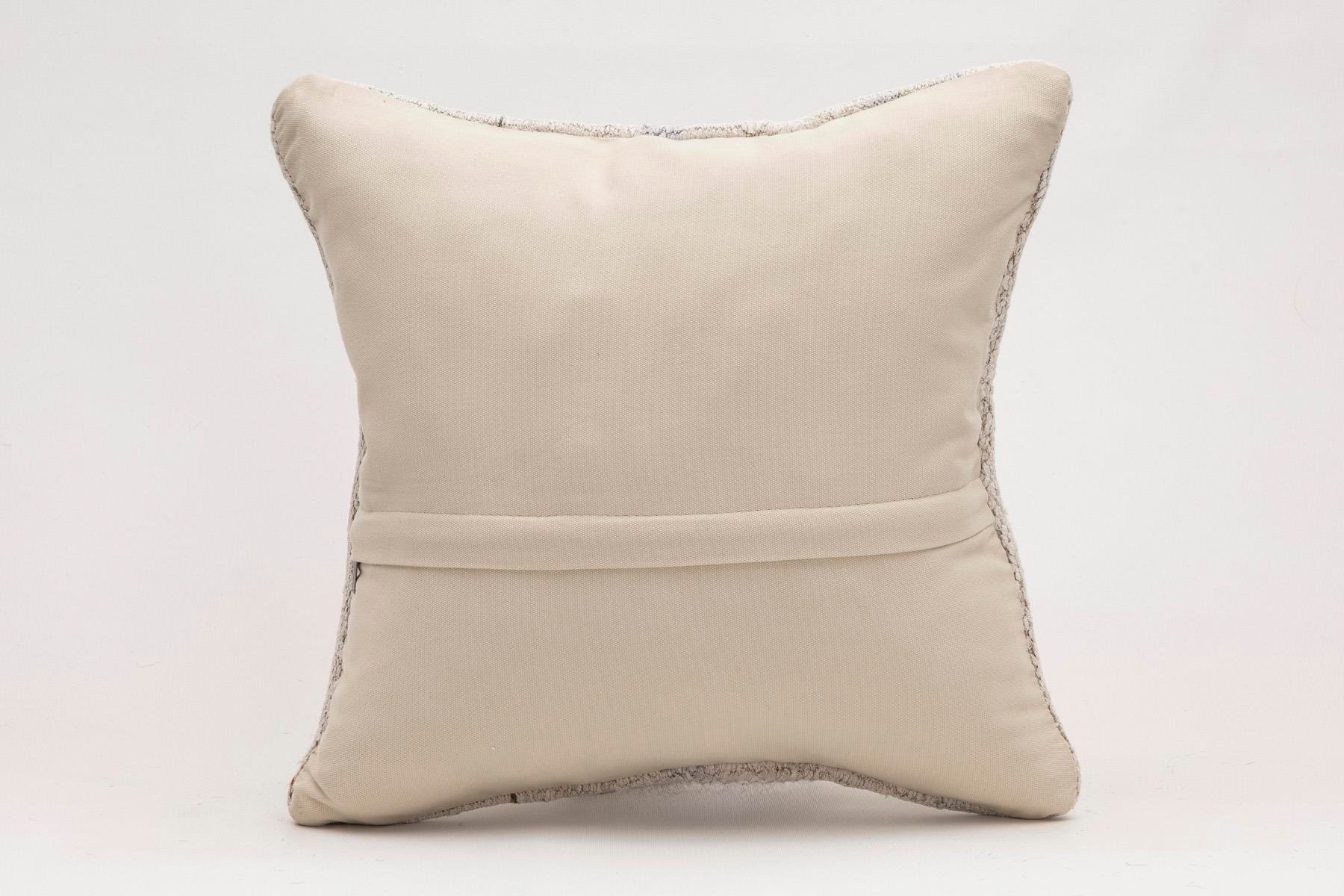 16x16 inches (40x40 cm) Kilim Pillow | KILIM WHOLESALE - Vintage Handmade Pillows - Vintage Handmade Kilim Rugs - It is 100% wool. Artistic and historical rugs. Old handwoven rugs. - Online hand woven rugs and kilim cushions sales. Shipping to a