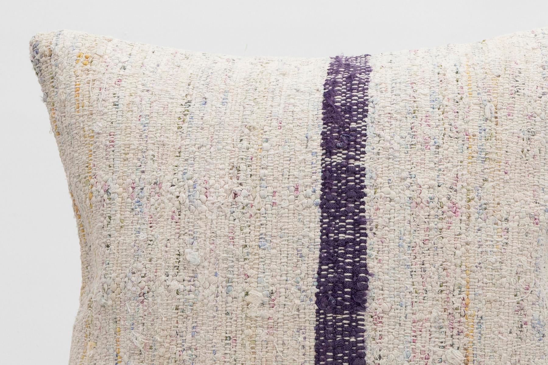 16x16 inches (40x40 cm) Kilim Pillow | KILIM WHOLESALE - Vintage Handmade Pillows - Vintage Handmade Kilim Rugs - It is 100% wool. Artistic and historical rugs. Old handwoven rugs. - Online hand woven rugs and kilim cushions sales. Shipping to a