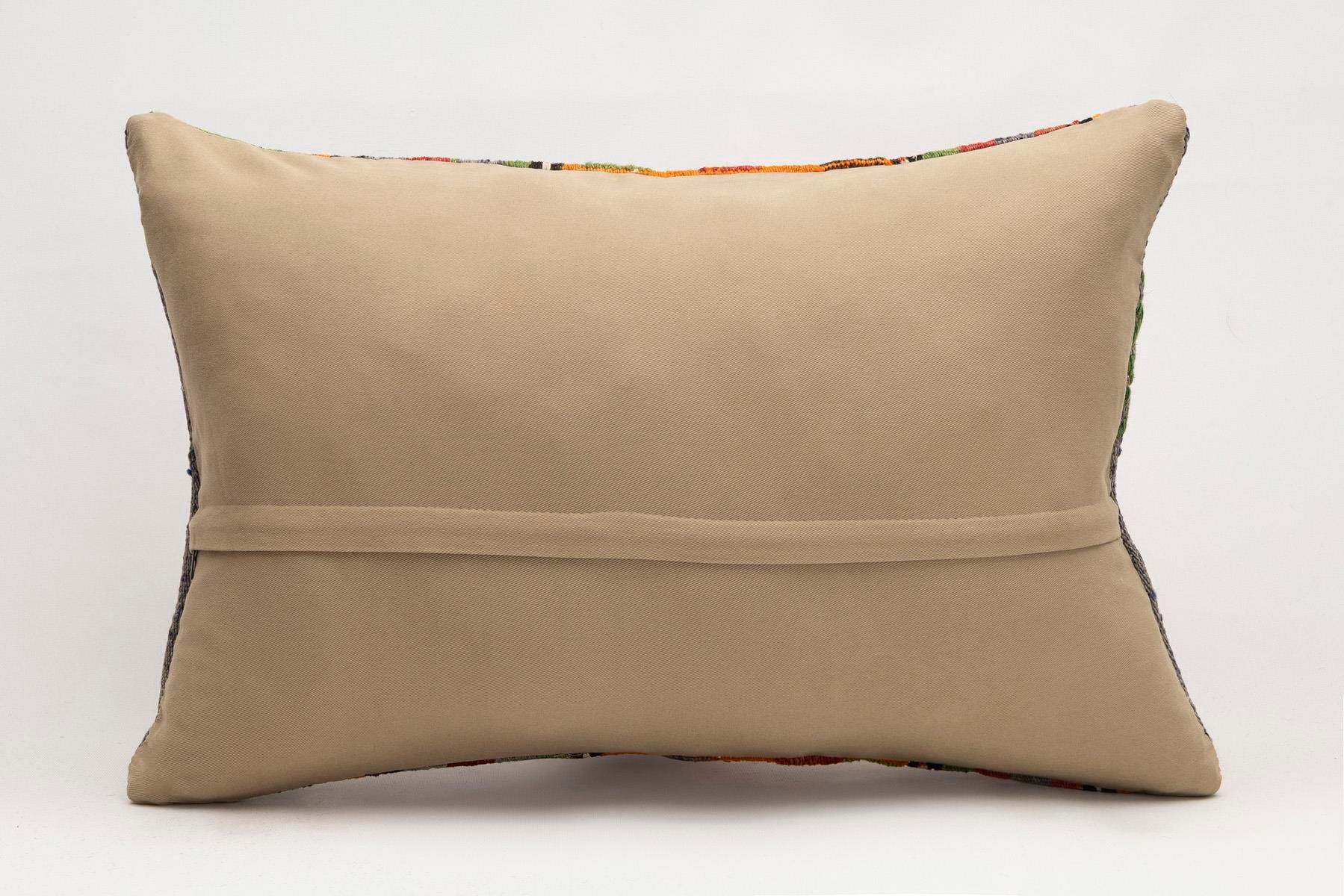 16x24 inches (40x60 cm) Kilim Pillow | KILIM WHOLESALE - Vintage Handmade Pillows - Vintage Handmade Kilim Rugs - It is 100% wool. Artistic and historical rugs. Old handwoven rugs. - Online hand woven rugs and kilim cushions sales. Shipping to a